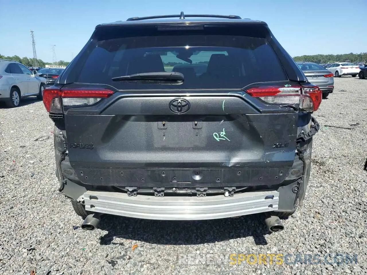 6 fotografías del automóvil dañado 2T3W1RFV2LC052018 TOYOTA RAV4 2020