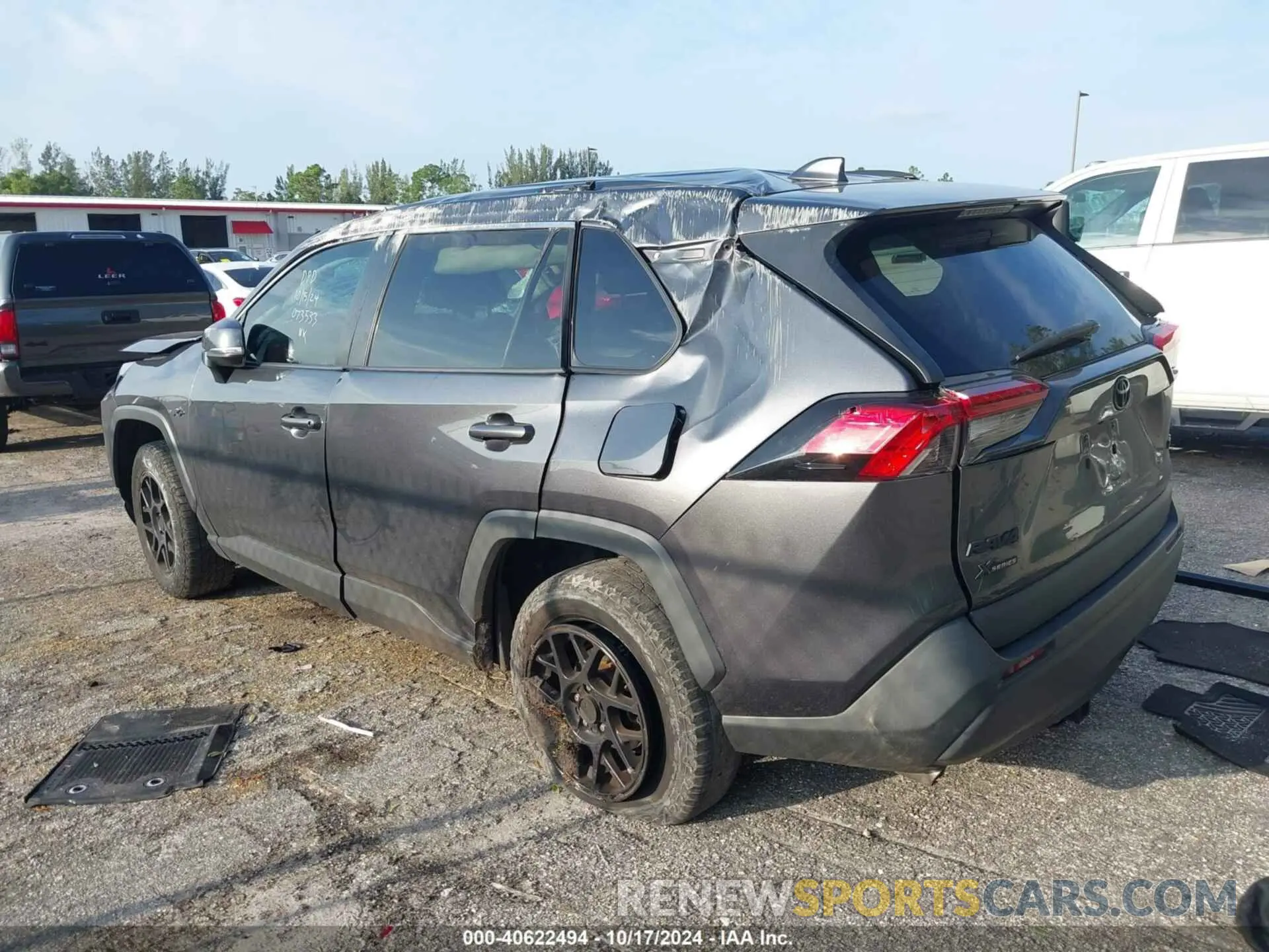 3 fotografías del automóvil dañado 2T3W1RFV2LC073533 TOYOTA RAV4 2020