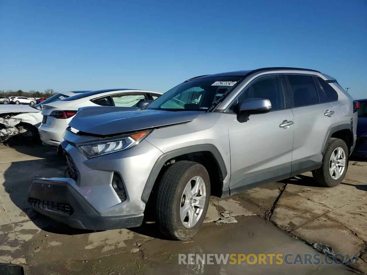 1 fotografías del automóvil dañado 2T3W1RFV2LC074228 TOYOTA RAV4 2020