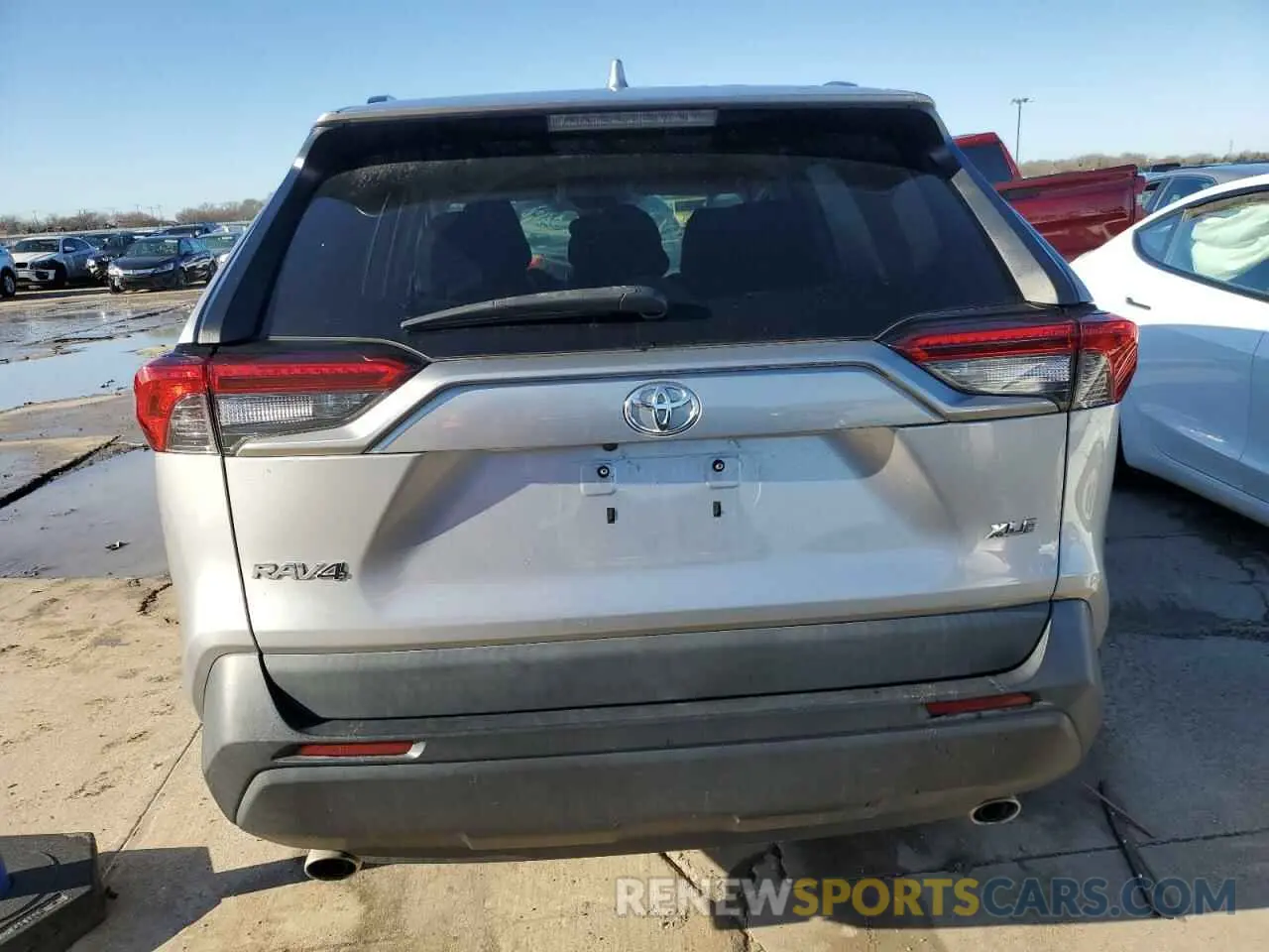 6 fotografías del automóvil dañado 2T3W1RFV2LC074228 TOYOTA RAV4 2020