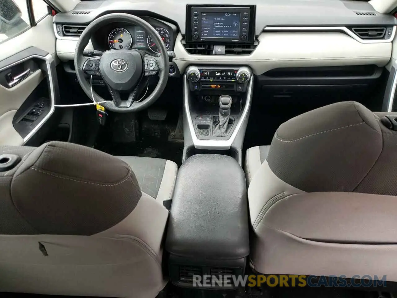 8 fotografías del automóvil dañado 2T3W1RFV2LC078361 TOYOTA RAV4 2020