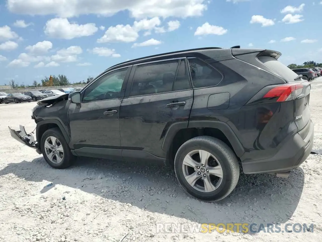 2 fotografías del automóvil dañado 2T3W1RFV2LW063406 TOYOTA RAV4 2020