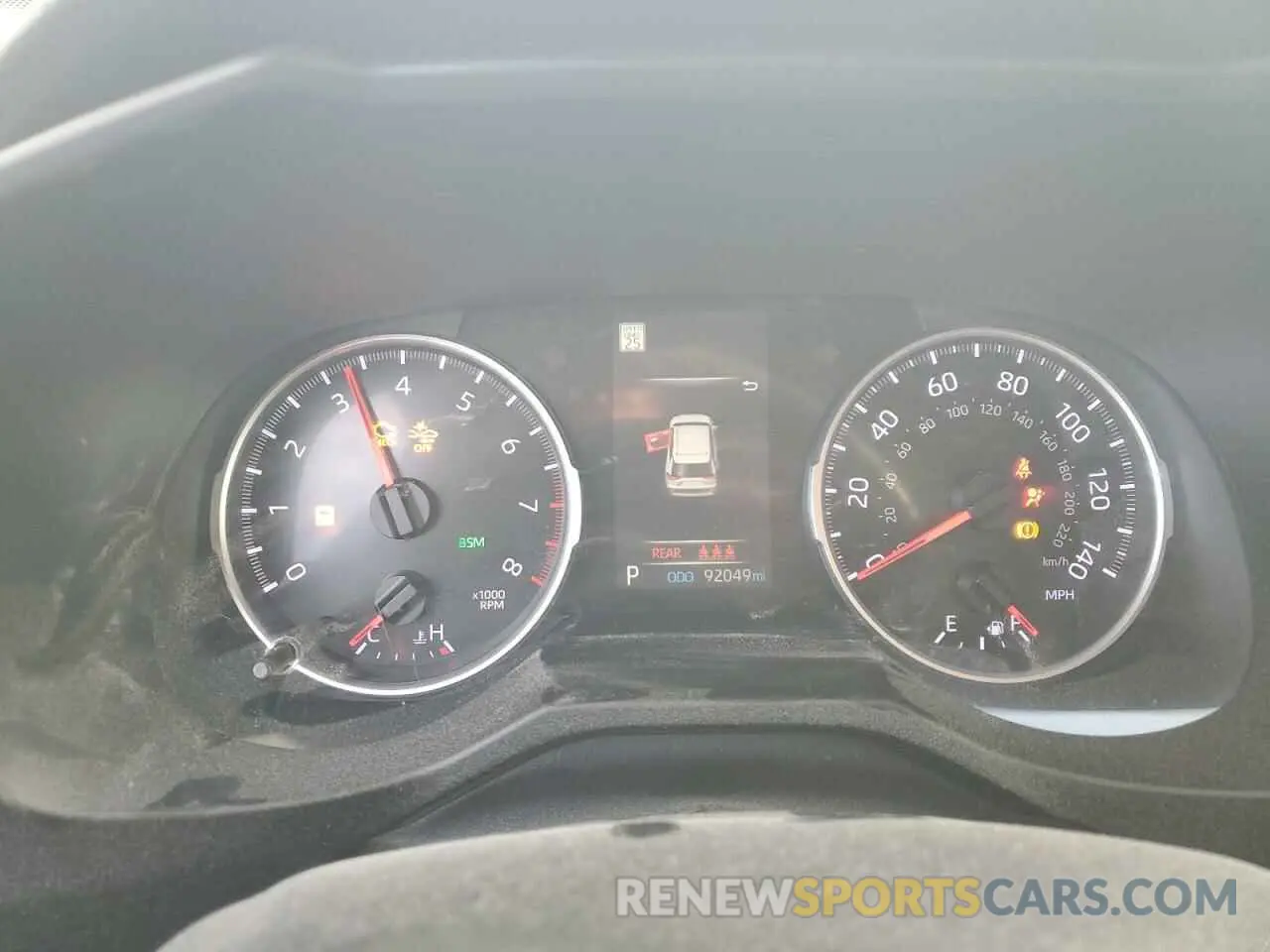9 fotografías del automóvil dañado 2T3W1RFV2LW063406 TOYOTA RAV4 2020