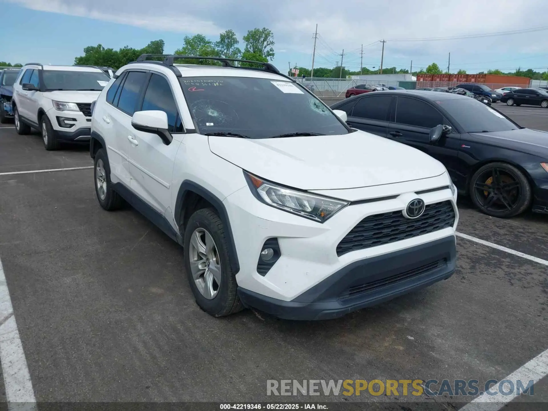 1 fotografías del automóvil dañado 2T3W1RFV2LW068363 TOYOTA RAV4 2020