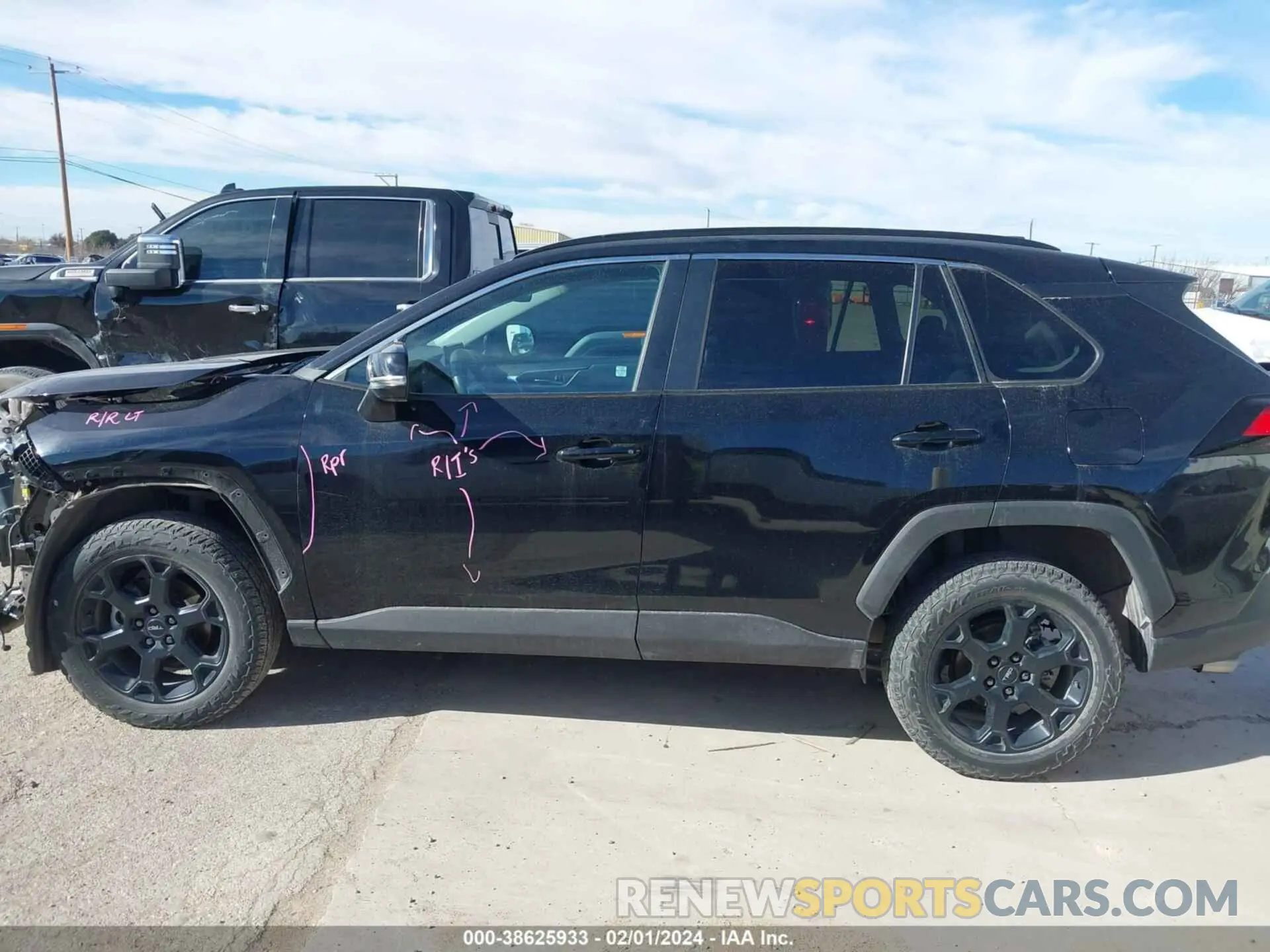 14 fotografías del automóvil dañado 2T3W1RFV2LW071974 TOYOTA RAV4 2020