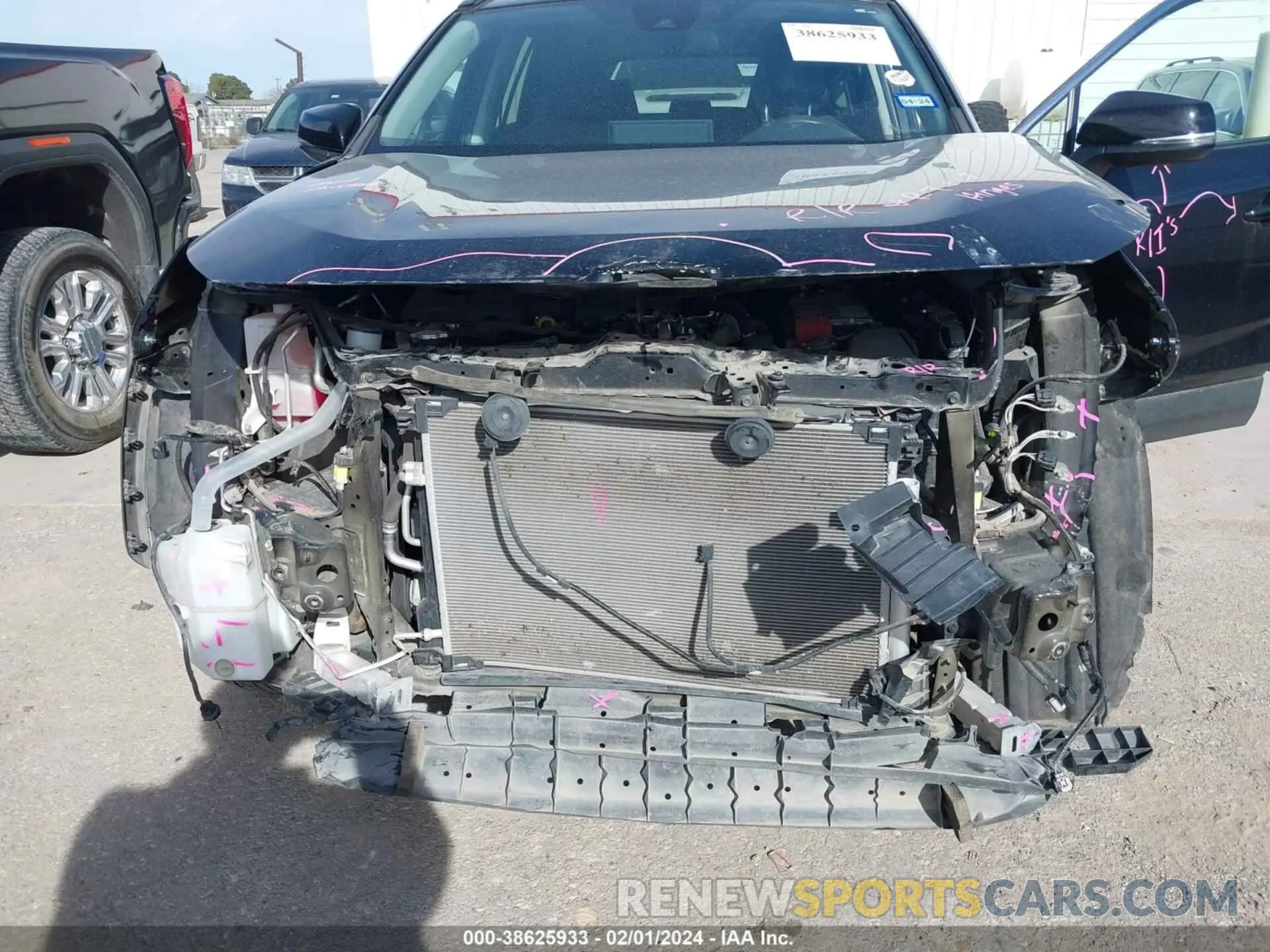 6 fotografías del automóvil dañado 2T3W1RFV2LW071974 TOYOTA RAV4 2020