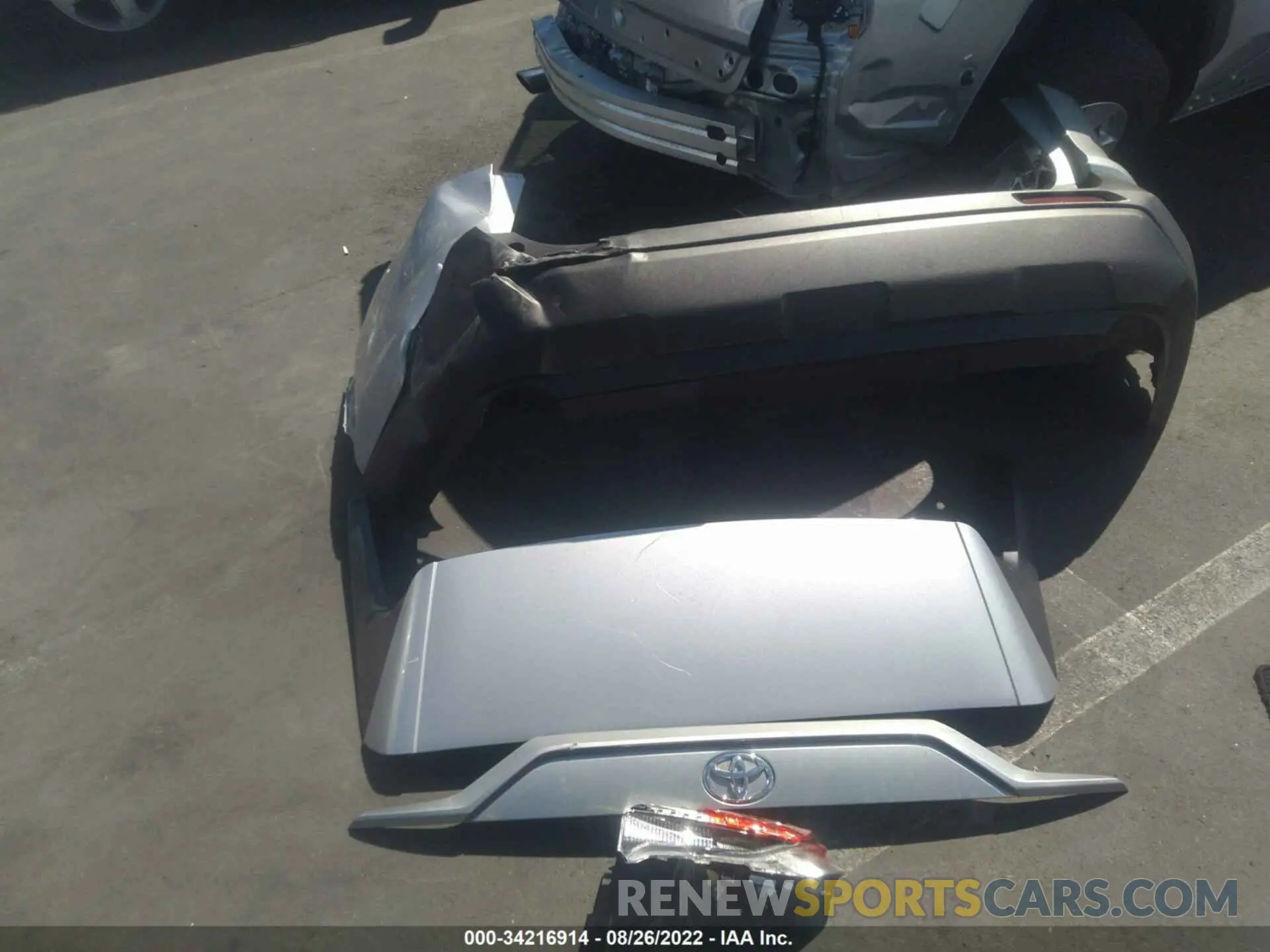 12 fotografías del automóvil dañado 2T3W1RFV2LW073840 TOYOTA RAV4 2020
