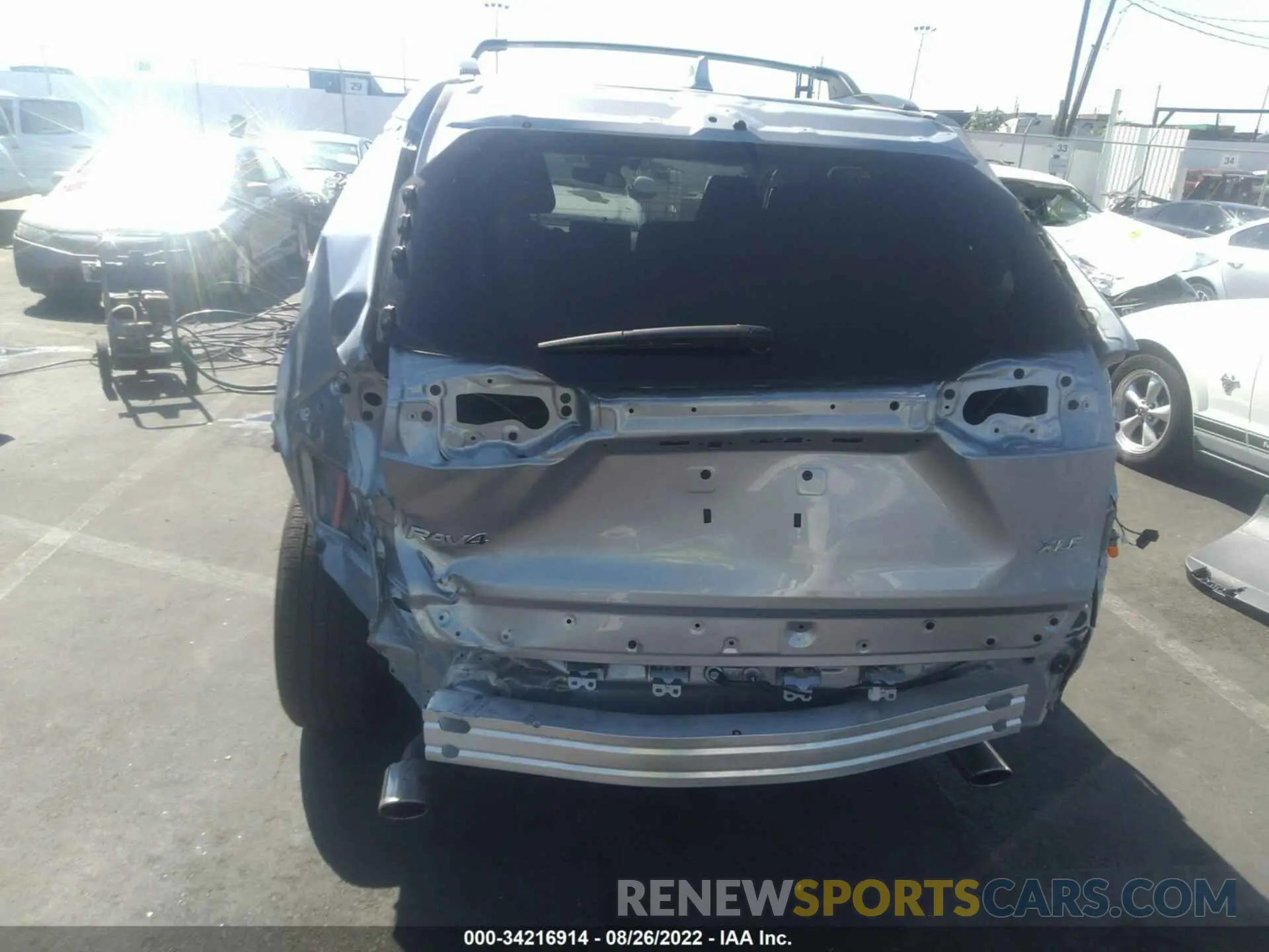 6 fotografías del automóvil dañado 2T3W1RFV2LW073840 TOYOTA RAV4 2020