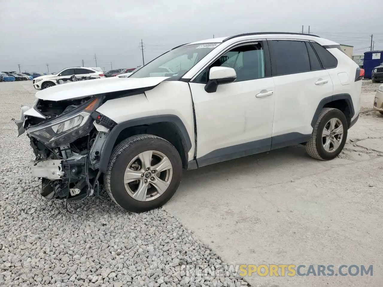 1 fotografías del automóvil dañado 2T3W1RFV3LC053808 TOYOTA RAV4 2020