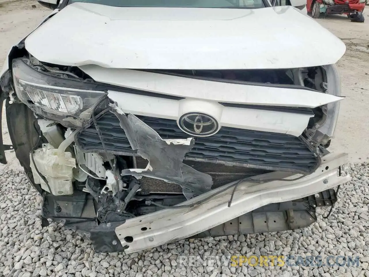 14 fotografías del automóvil dañado 2T3W1RFV3LC053808 TOYOTA RAV4 2020