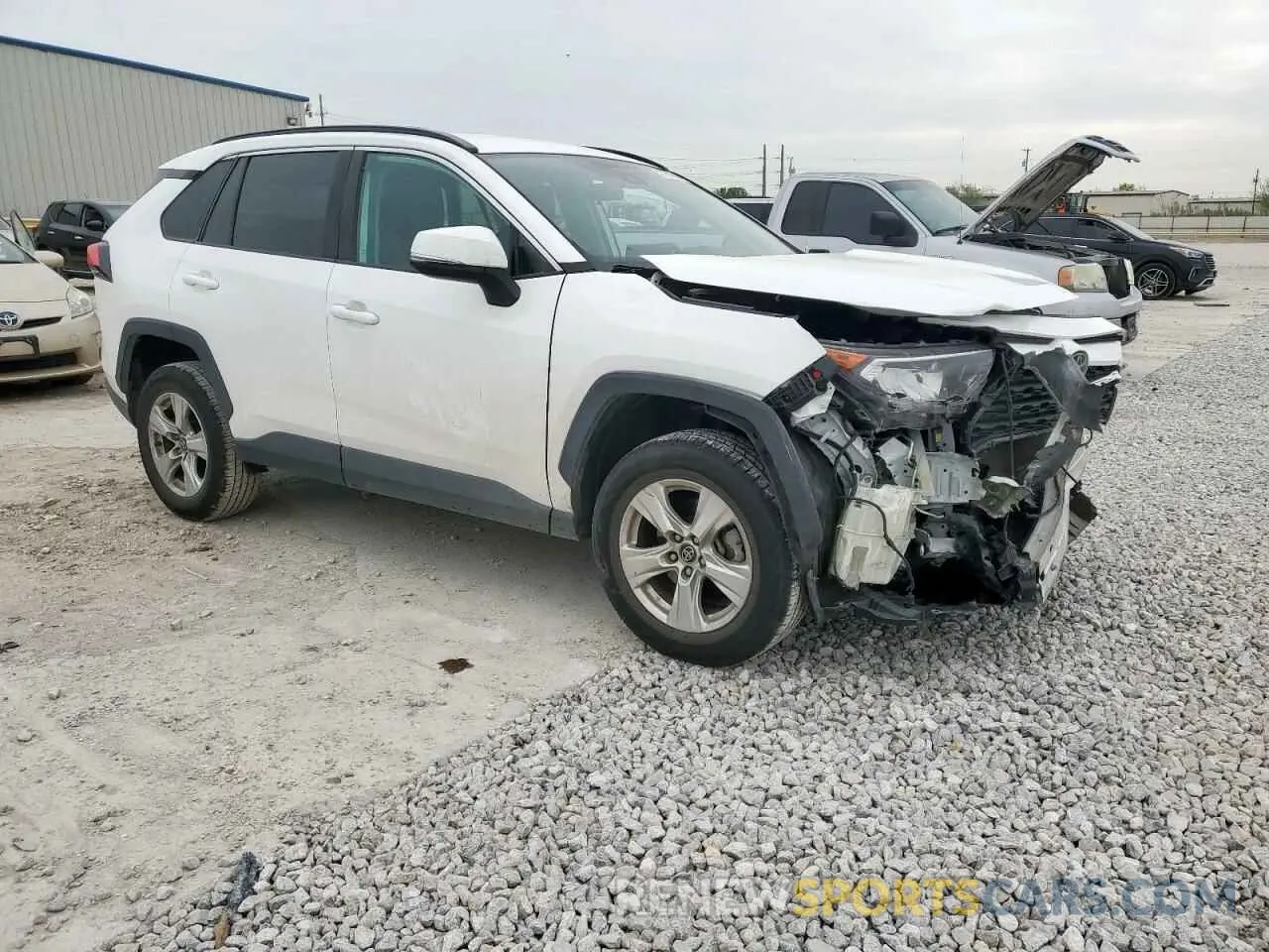 4 fotografías del automóvil dañado 2T3W1RFV3LC053808 TOYOTA RAV4 2020