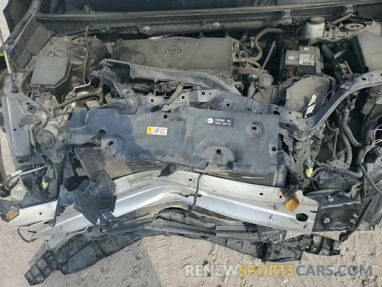 12 fotografías del automóvil dañado 2T3W1RFV3LW074754 TOYOTA RAV4 2020