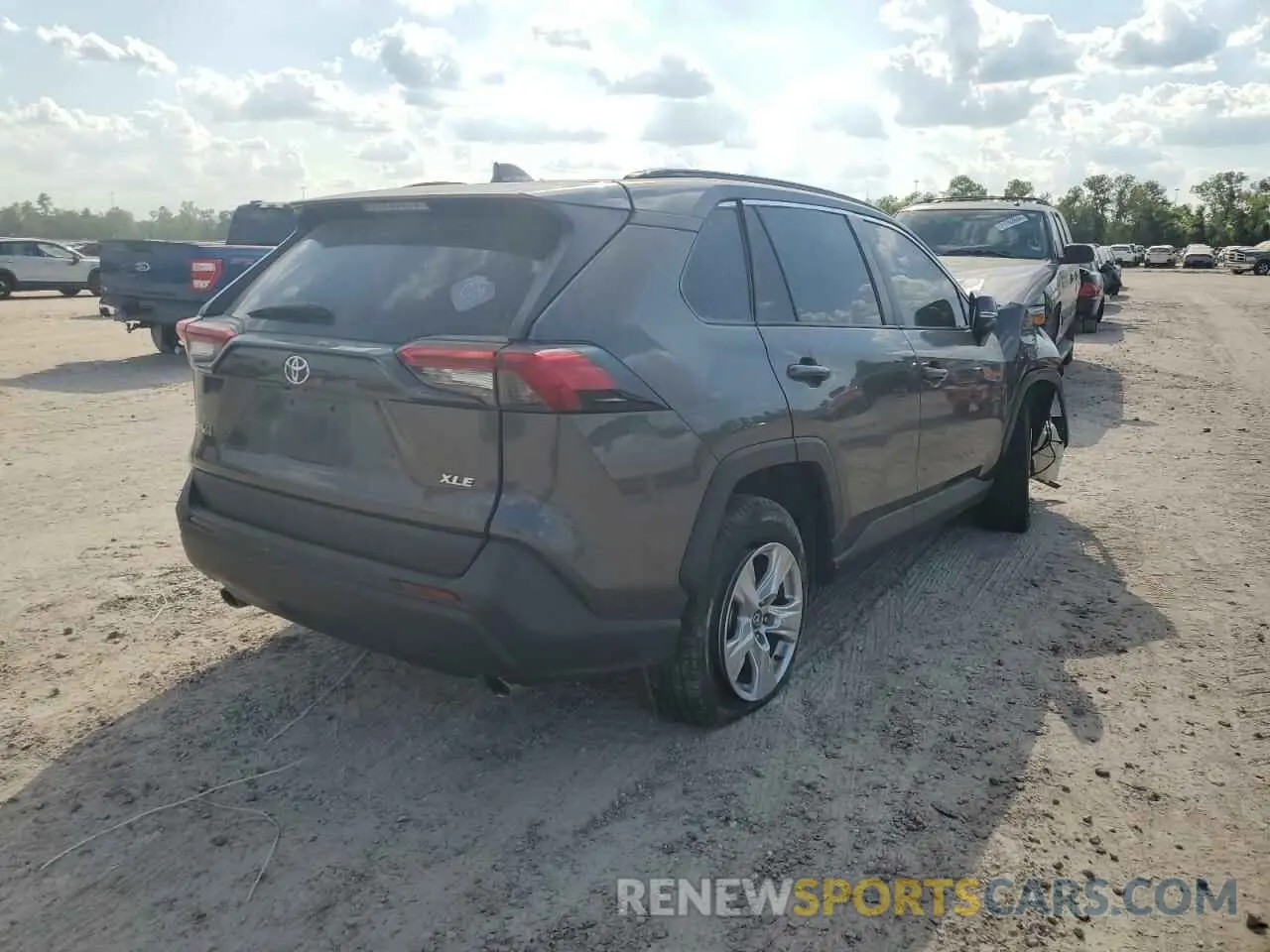 3 fotografías del automóvil dañado 2T3W1RFV3LW074754 TOYOTA RAV4 2020
