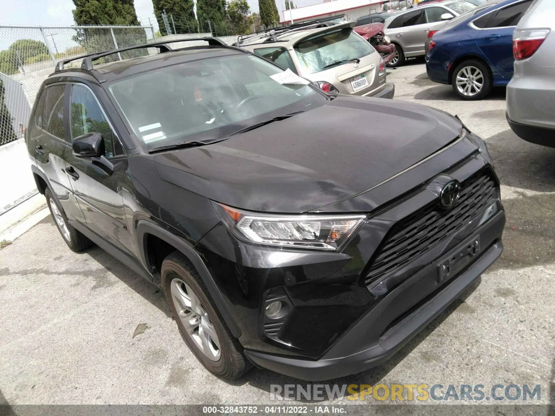 1 fotografías del automóvil dañado 2T3W1RFV3LW082286 TOYOTA RAV4 2020