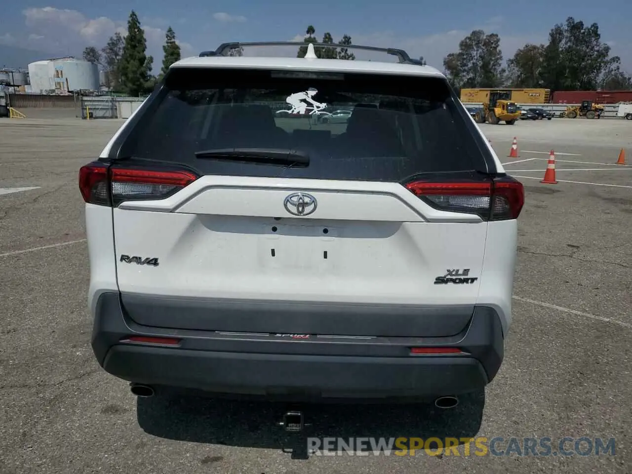 6 fotografías del automóvil dañado 2T3W1RFV3LW096267 TOYOTA RAV4 2020