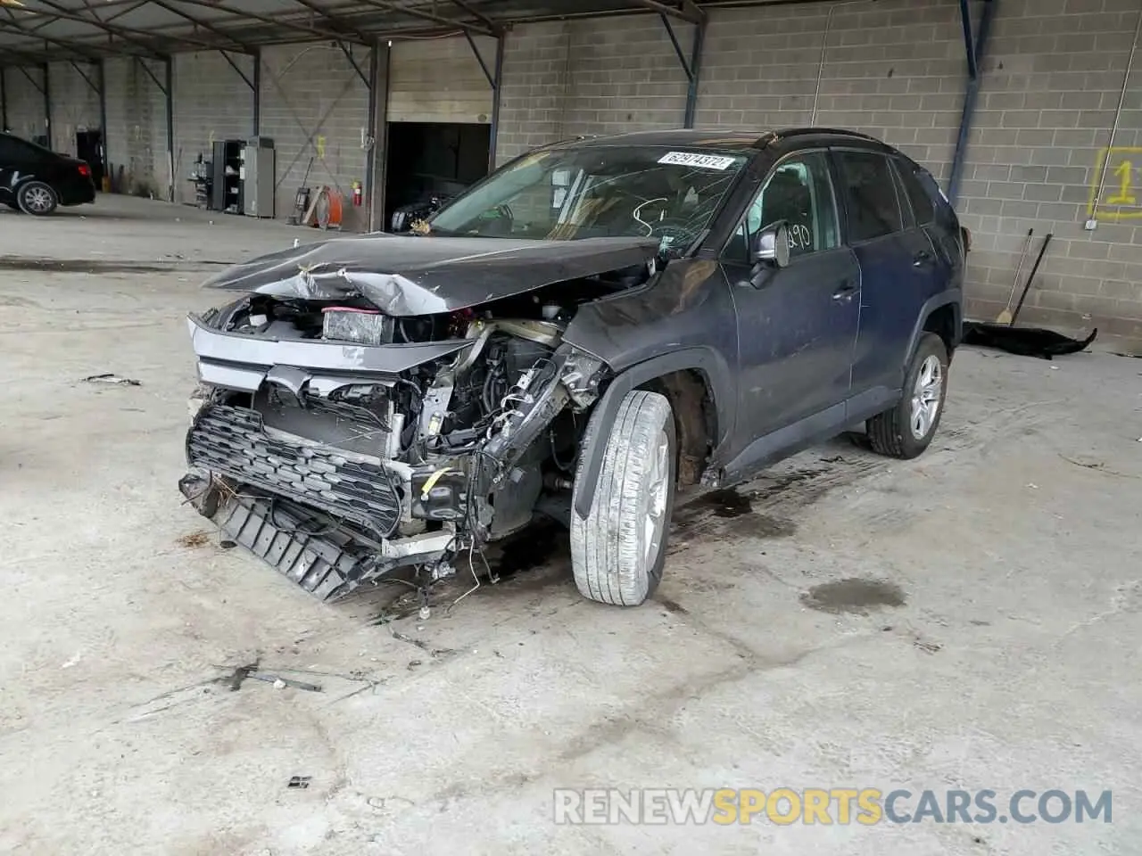 2 fotografías del automóvil dañado 2T3W1RFV4LC034989 TOYOTA RAV4 2020