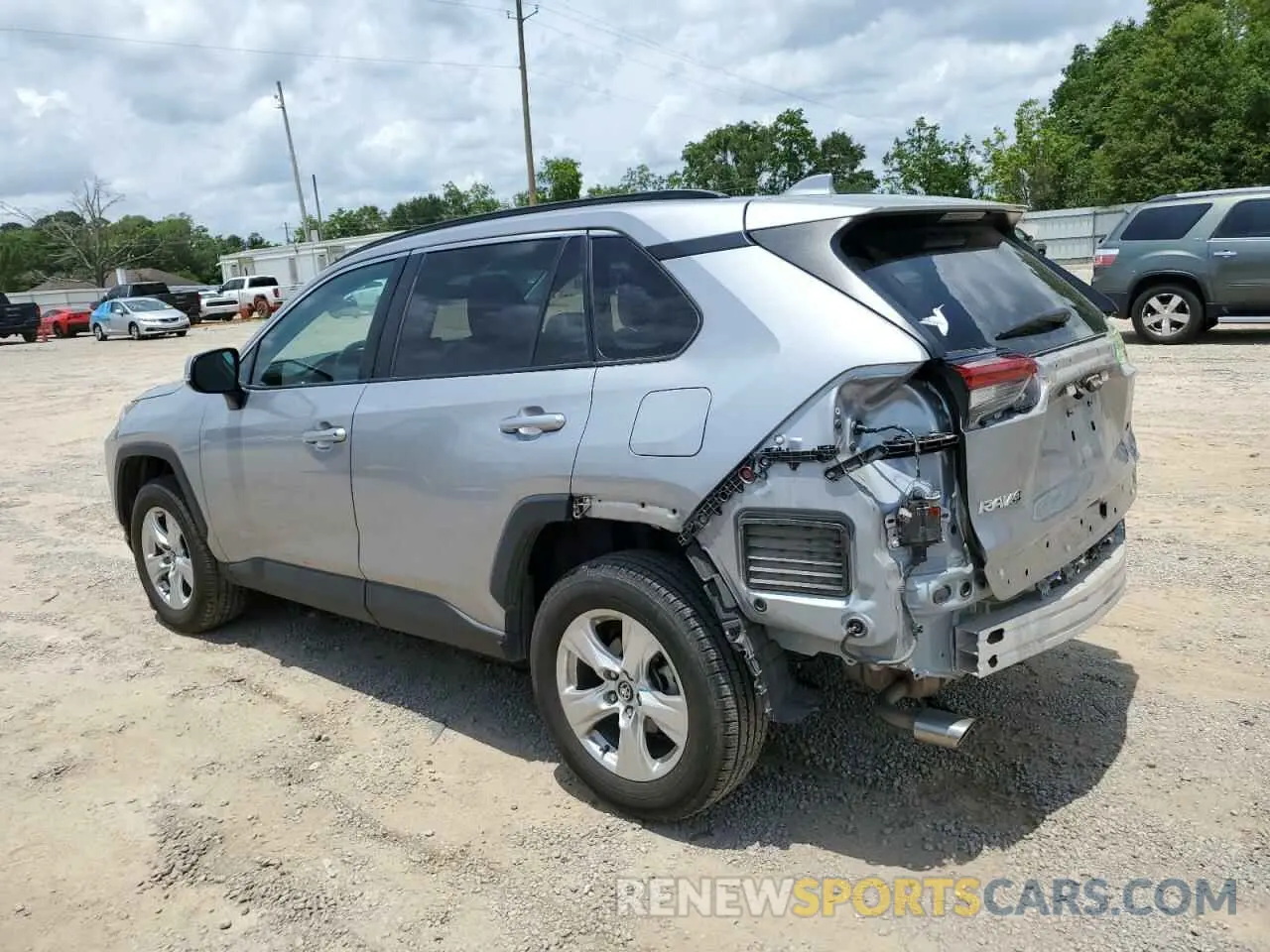 2 fotografías del automóvil dañado 2T3W1RFV4LC057916 TOYOTA RAV4 2020