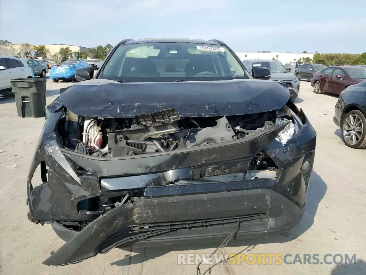 5 fotografías del automóvil dañado 2T3W1RFV4LW089893 TOYOTA RAV4 2020
