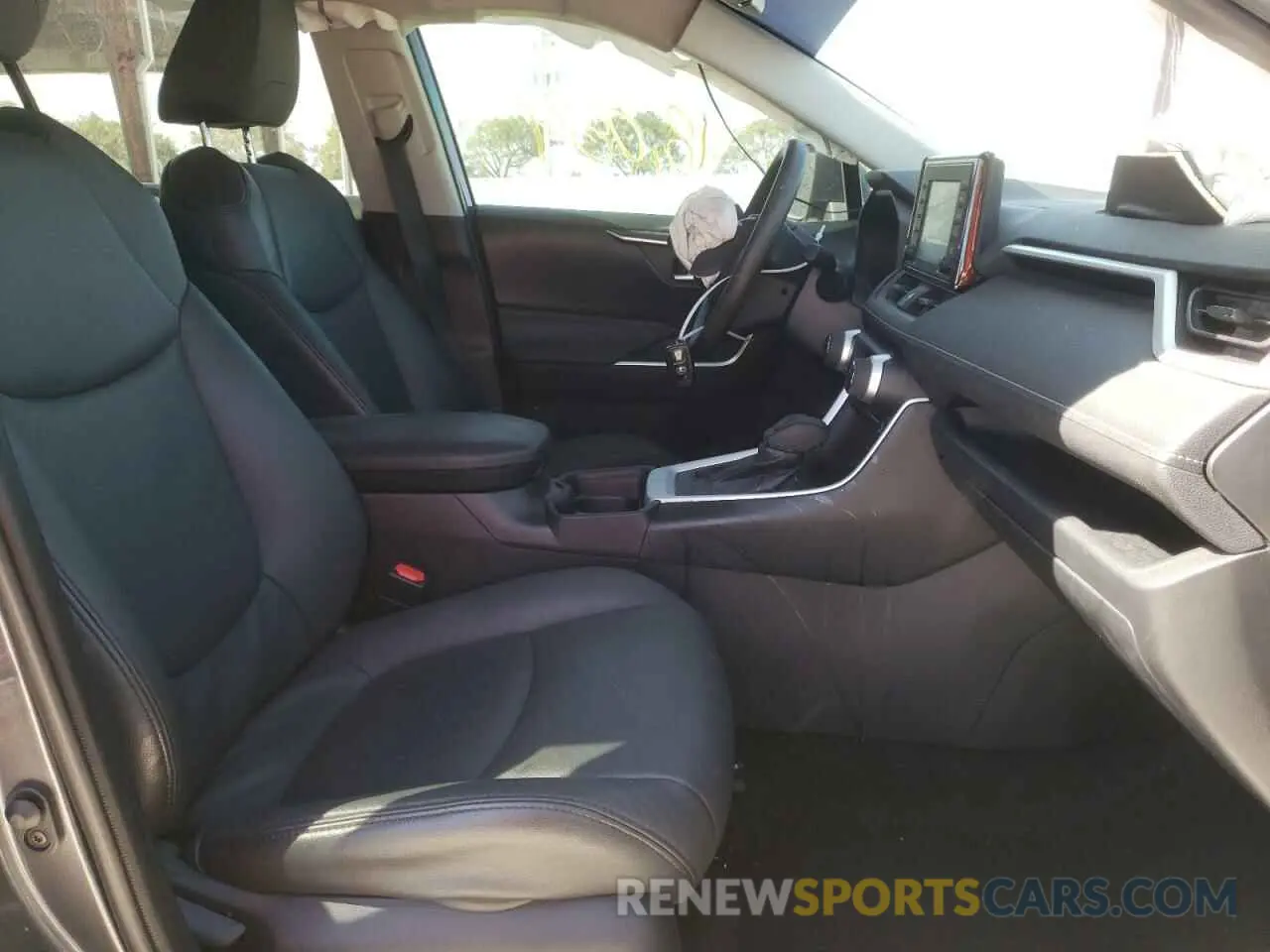 5 fotografías del automóvil dañado 2T3W1RFV5LC033978 TOYOTA RAV4 2020