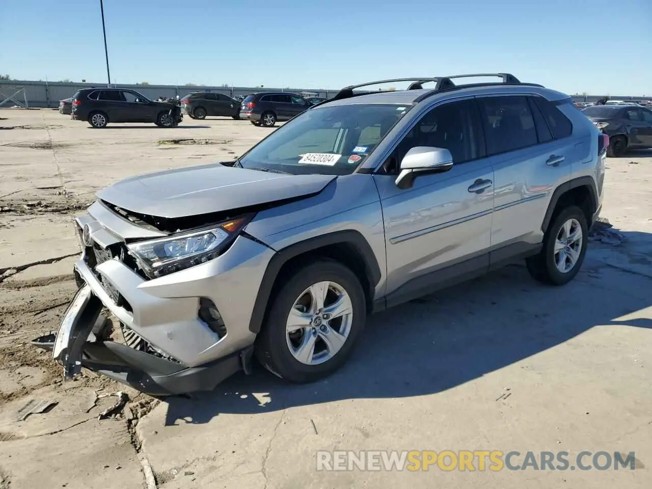 1 fotografías del automóvil dañado 2T3W1RFV5LC037805 TOYOTA RAV4 2020