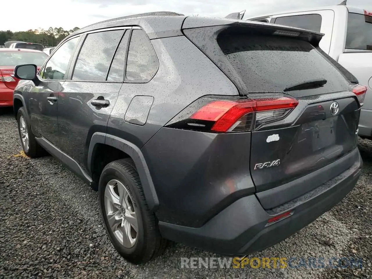 2 fotografías del automóvil dañado 2T3W1RFV5LC053213 TOYOTA RAV4 2020