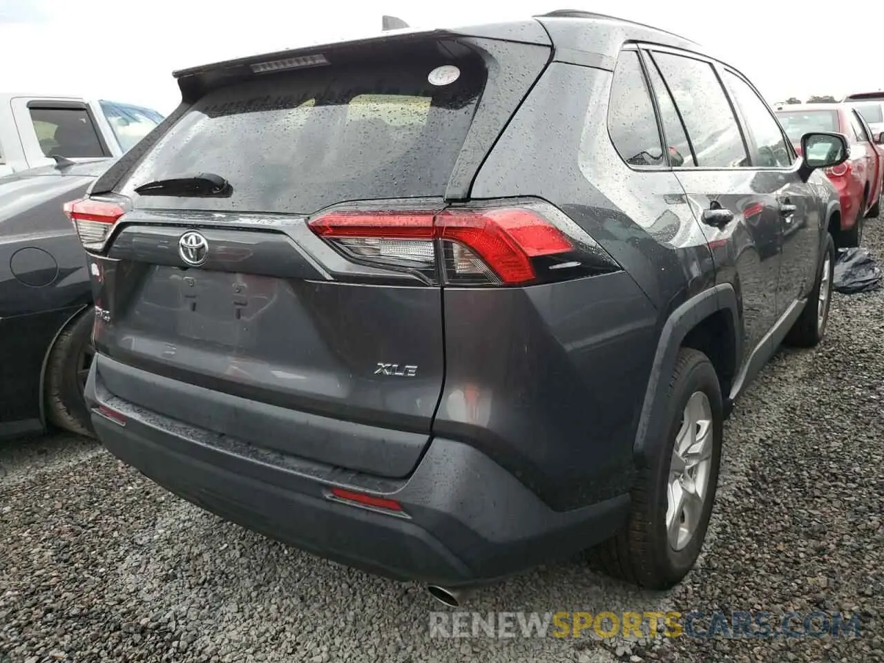 3 fotografías del automóvil dañado 2T3W1RFV5LC053213 TOYOTA RAV4 2020