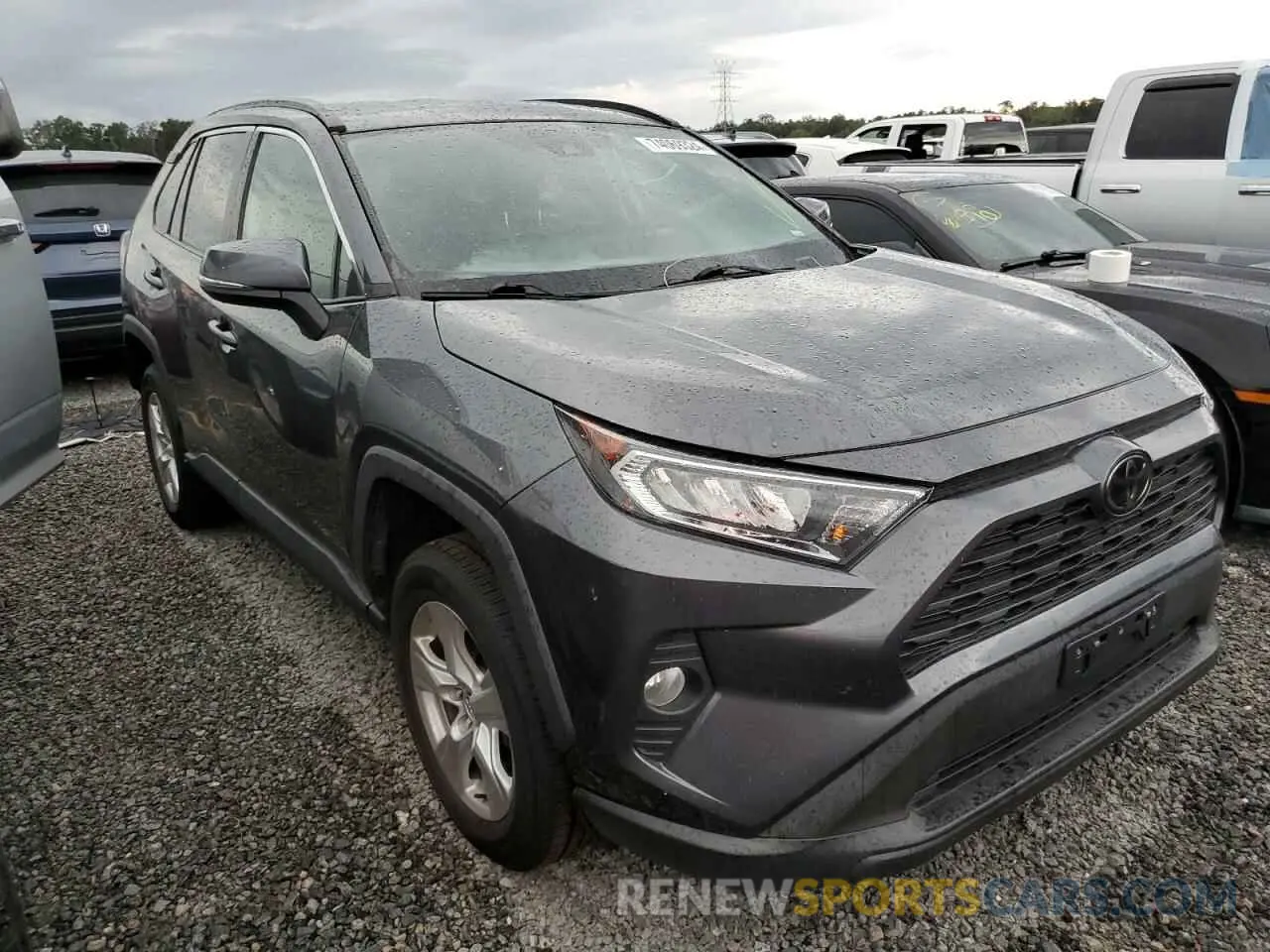 4 fotografías del automóvil dañado 2T3W1RFV5LC053213 TOYOTA RAV4 2020