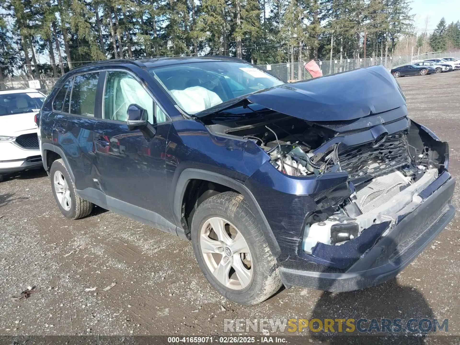 1 fotografías del automóvil dañado 2T3W1RFV5LC057312 TOYOTA RAV4 2020