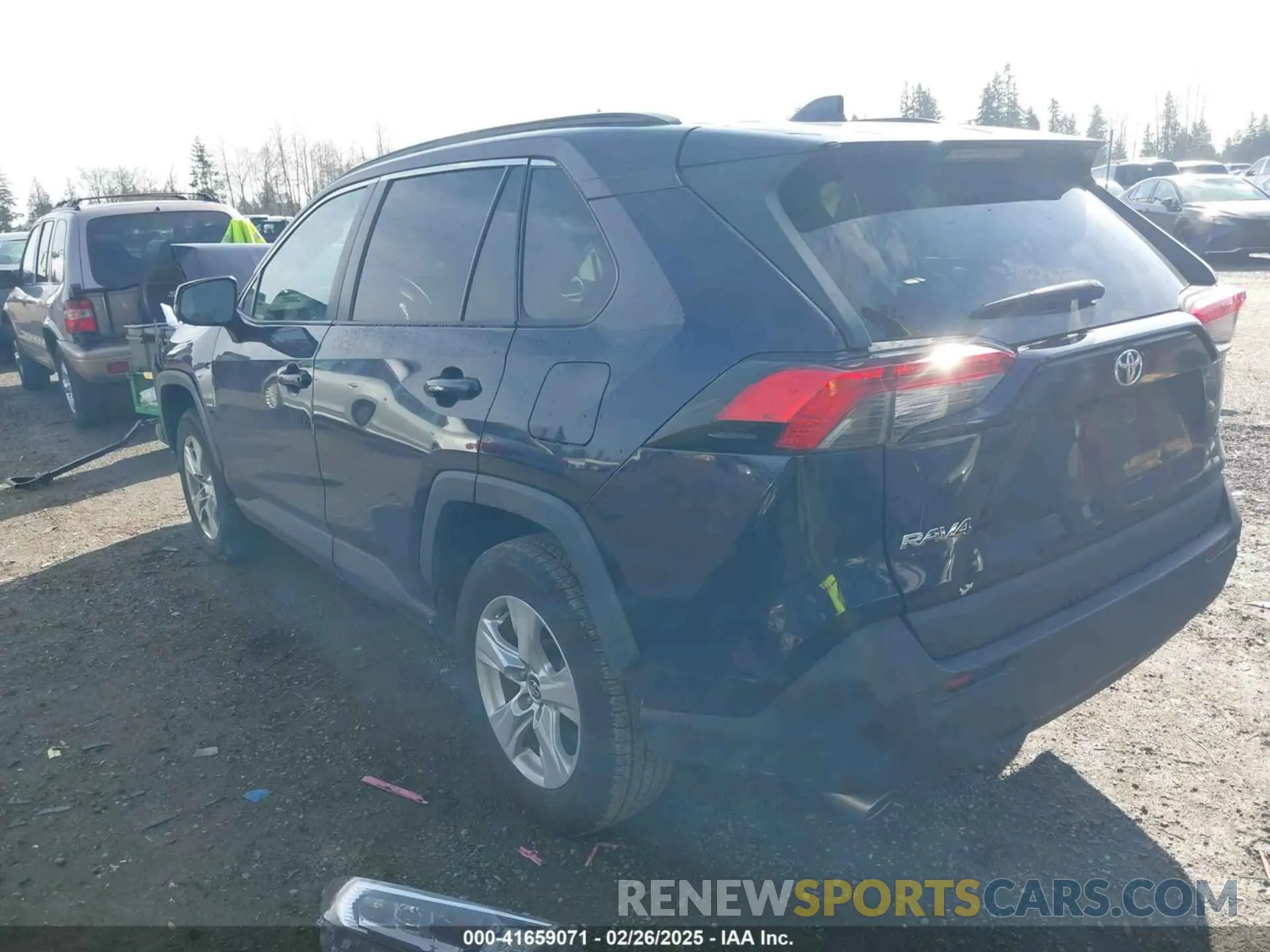 3 fotografías del automóvil dañado 2T3W1RFV5LC057312 TOYOTA RAV4 2020