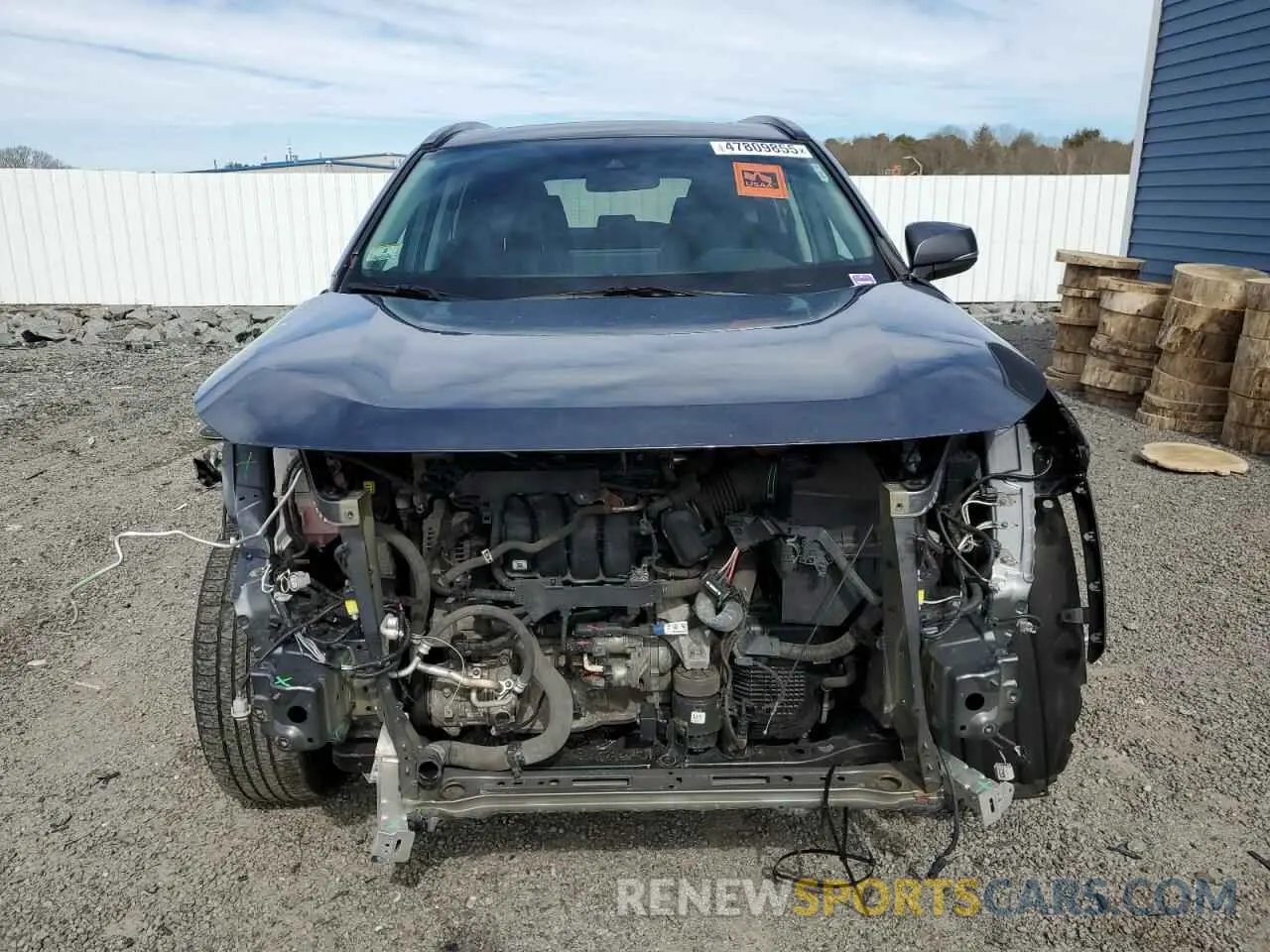 5 fotografías del automóvil dañado 2T3W1RFV5LC077284 TOYOTA RAV4 2020
