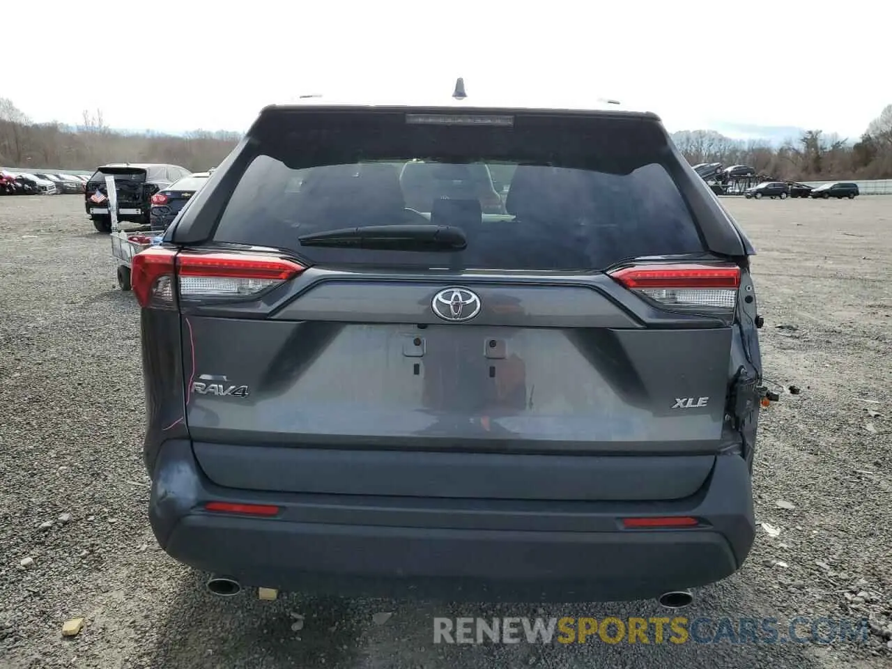 6 fotografías del automóvil dañado 2T3W1RFV5LC077284 TOYOTA RAV4 2020