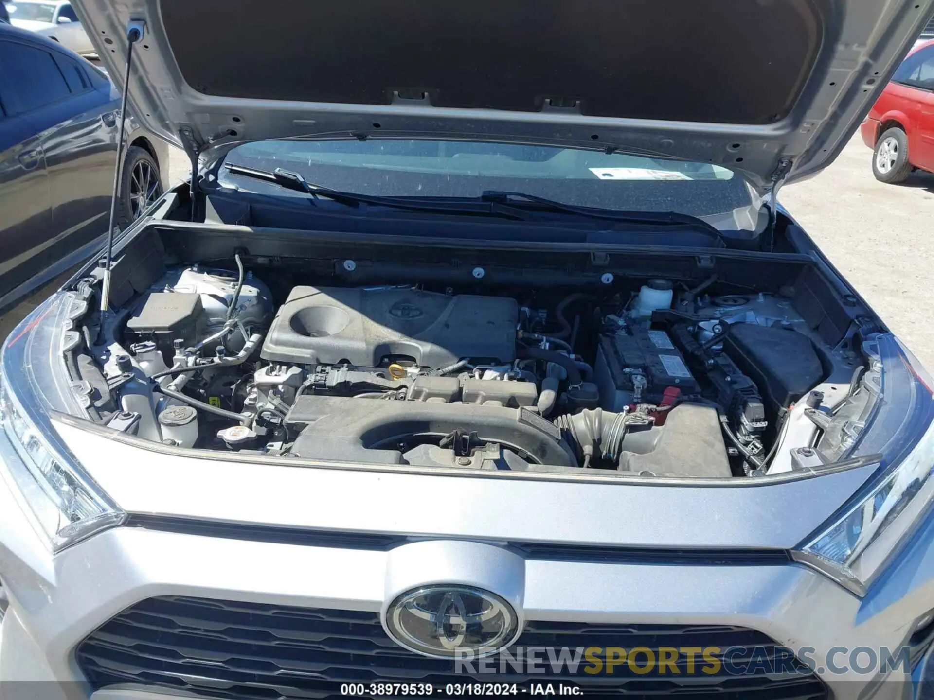 10 fotografías del automóvil dañado 2T3W1RFV5LC079035 TOYOTA RAV4 2020