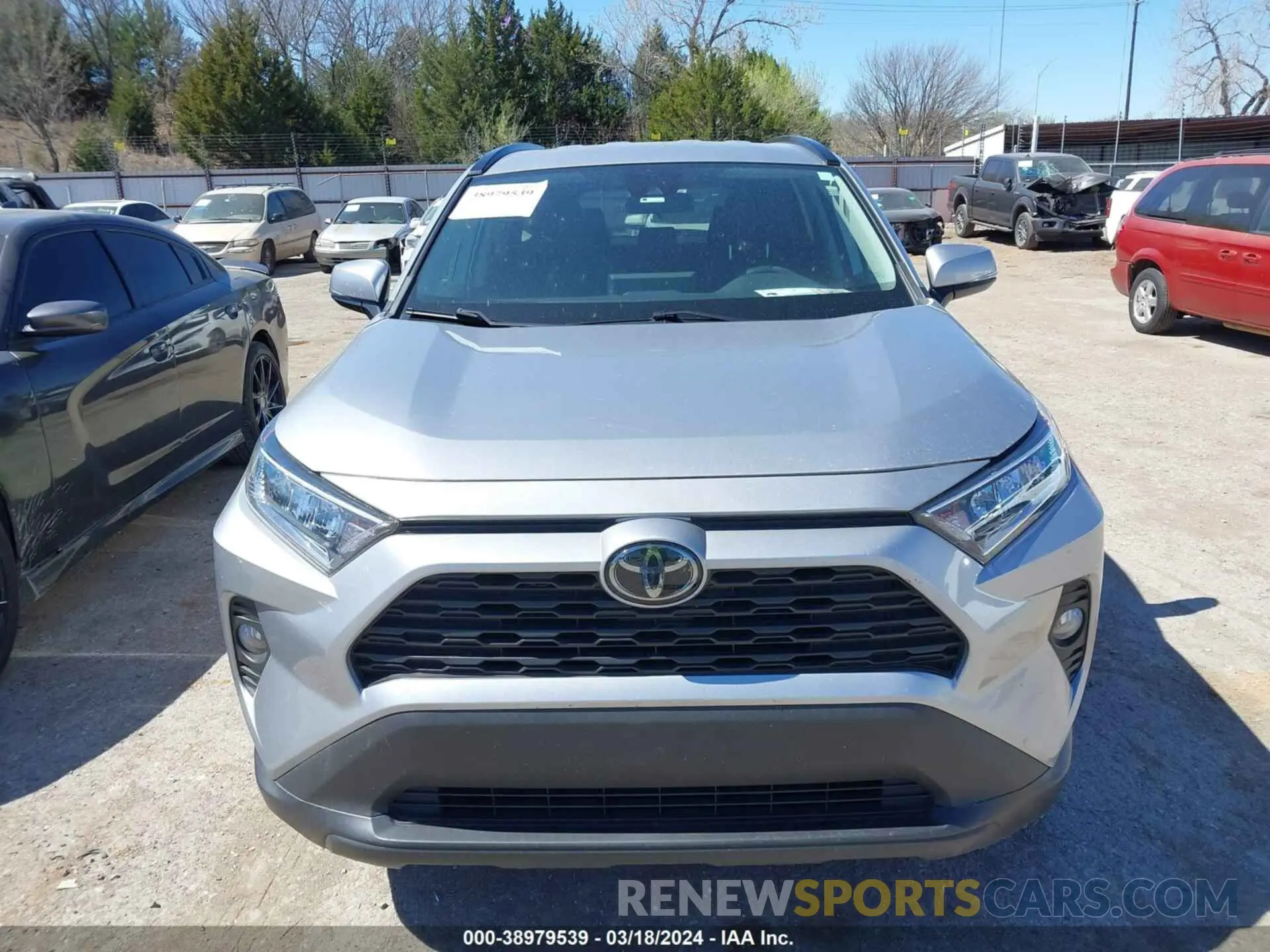 12 fotografías del automóvil dañado 2T3W1RFV5LC079035 TOYOTA RAV4 2020