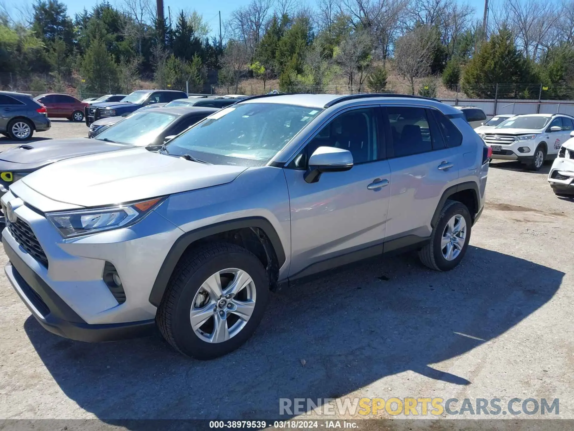 2 fotografías del automóvil dañado 2T3W1RFV5LC079035 TOYOTA RAV4 2020