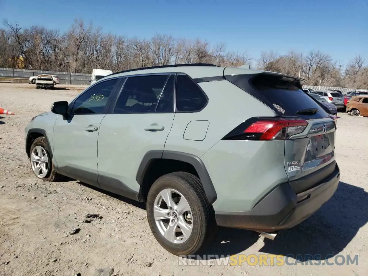 3 fotografías del automóvil dañado 2T3W1RFV5LW067384 TOYOTA RAV4 2020
