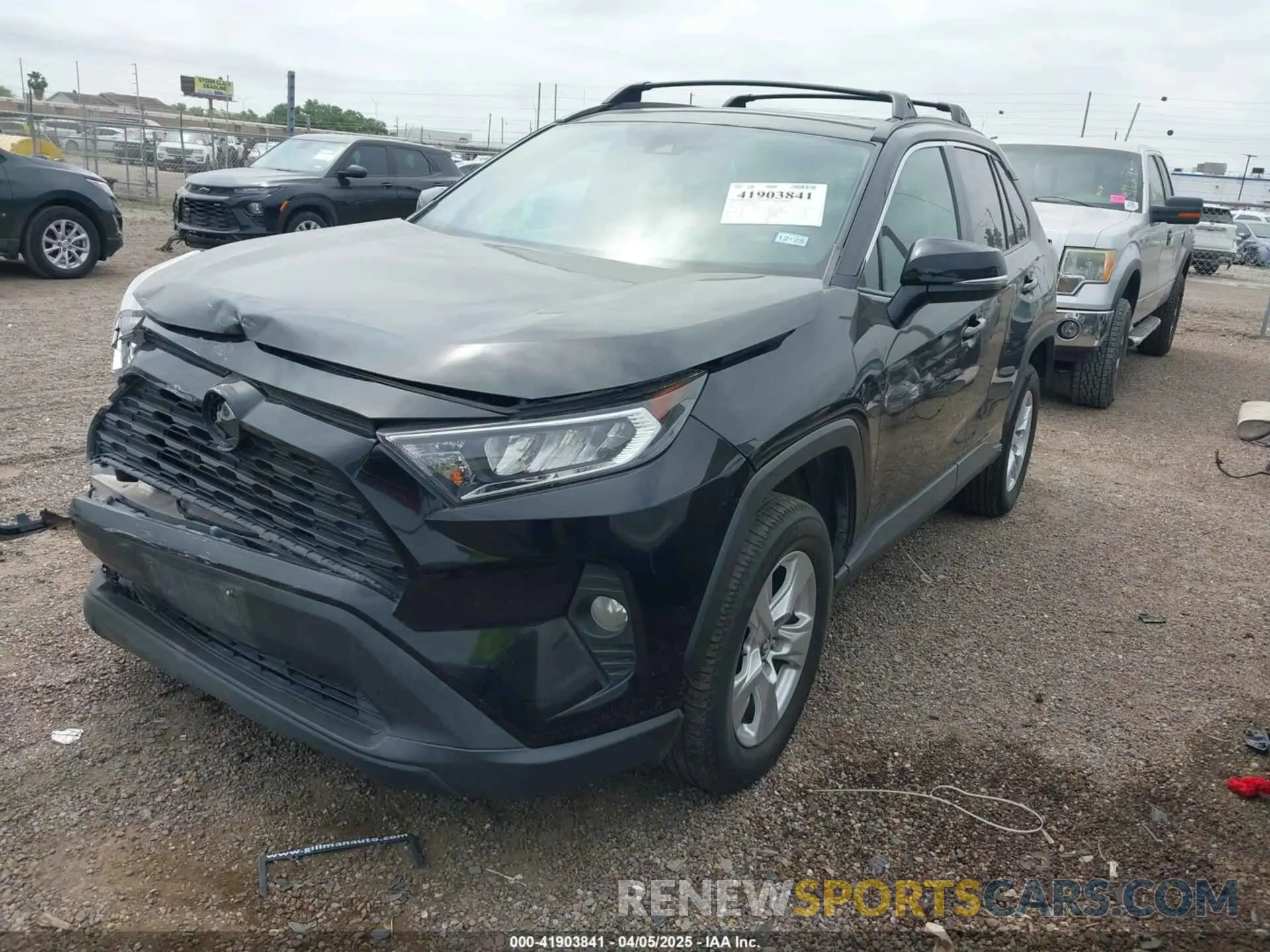 2 fotografías del automóvil dañado 2T3W1RFV5LW086338 TOYOTA RAV4 2020