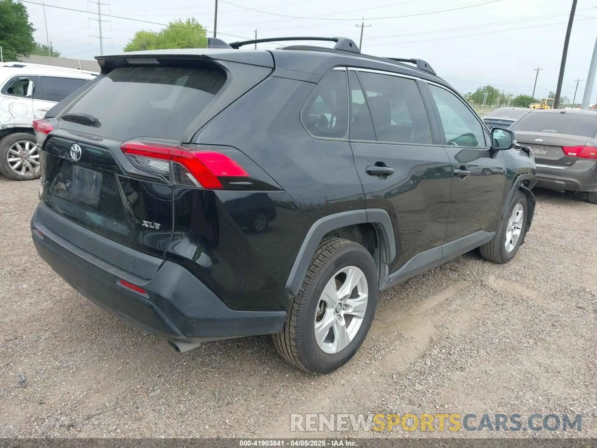 4 fotografías del automóvil dañado 2T3W1RFV5LW086338 TOYOTA RAV4 2020