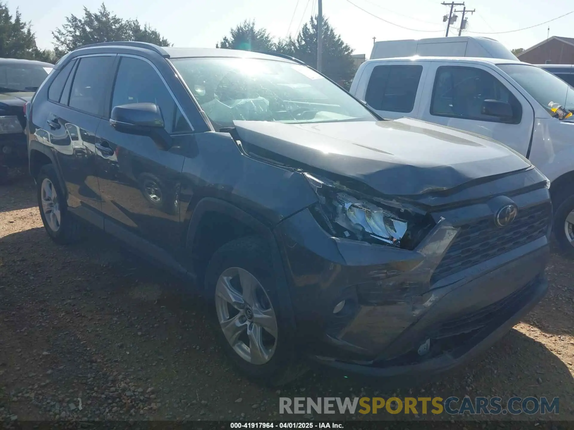 1 fotografías del automóvil dañado 2T3W1RFV5LW091541 TOYOTA RAV4 2020