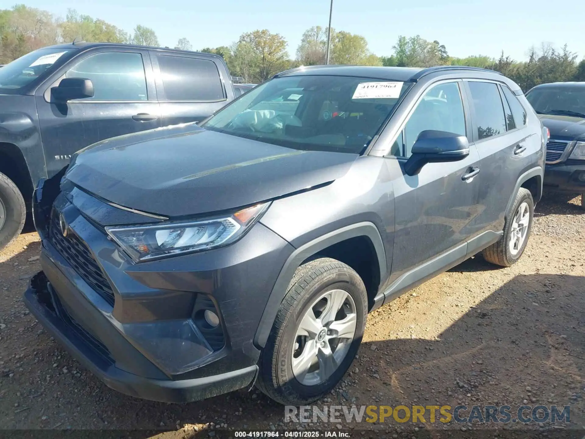 2 fotografías del automóvil dañado 2T3W1RFV5LW091541 TOYOTA RAV4 2020