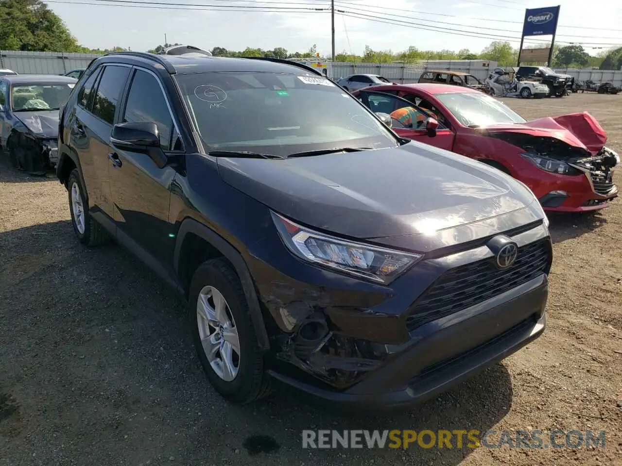 1 fotografías del automóvil dañado 2T3W1RFV6LC033472 TOYOTA RAV4 2020