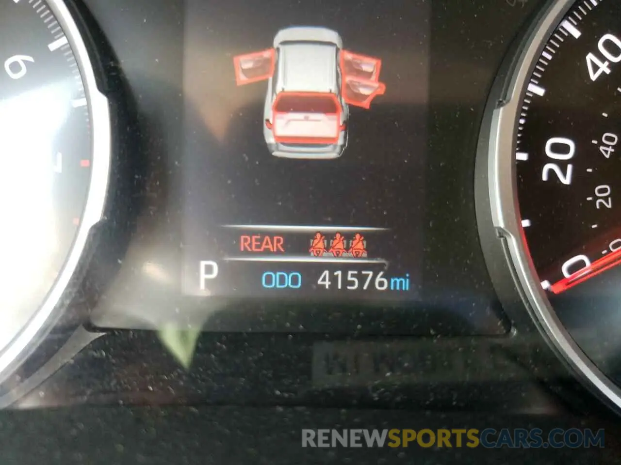 8 fotografías del automóvil dañado 2T3W1RFV6LC033472 TOYOTA RAV4 2020