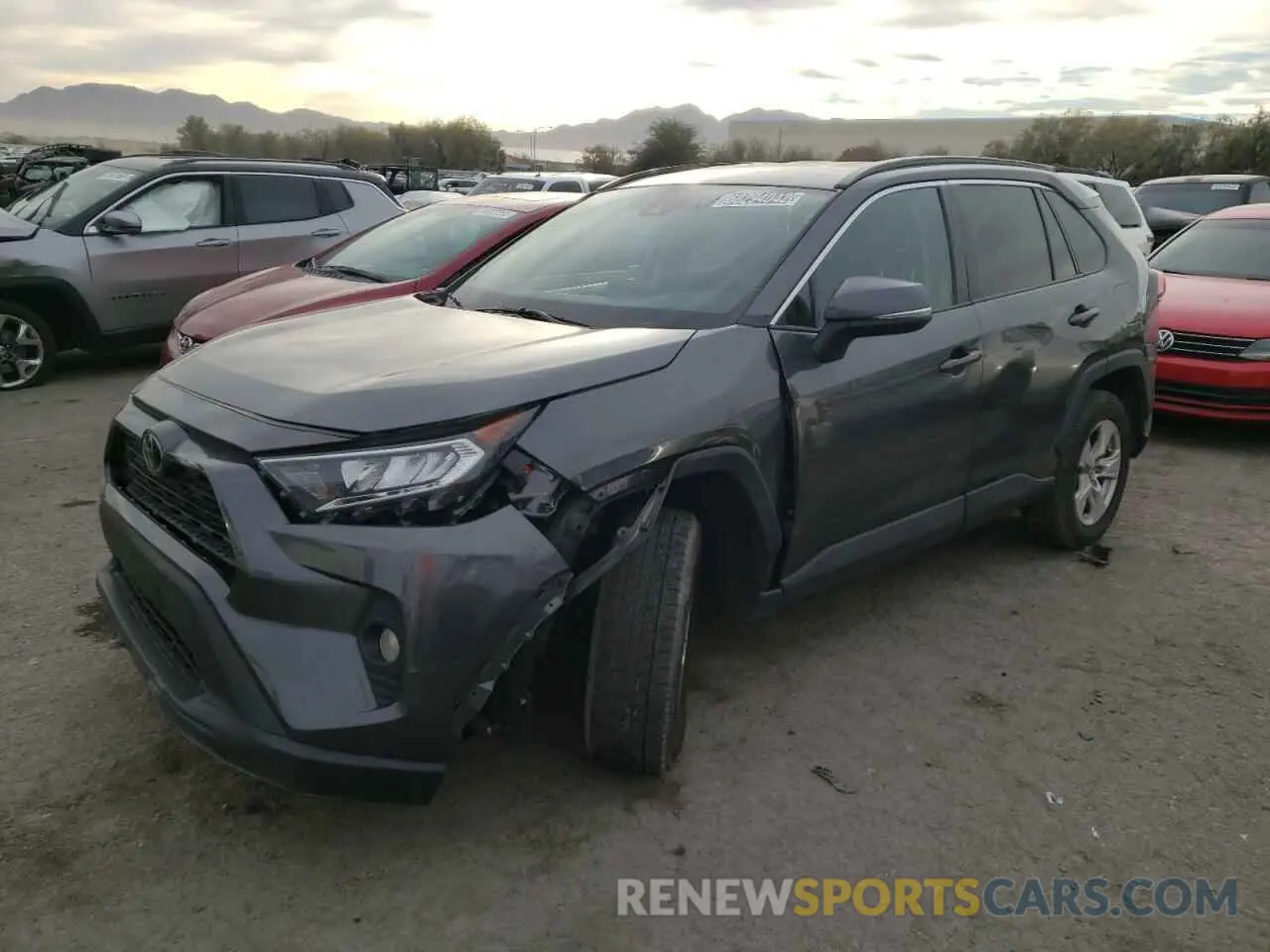 1 fotografías del automóvil dañado 2T3W1RFV6LC058727 TOYOTA RAV4 2020