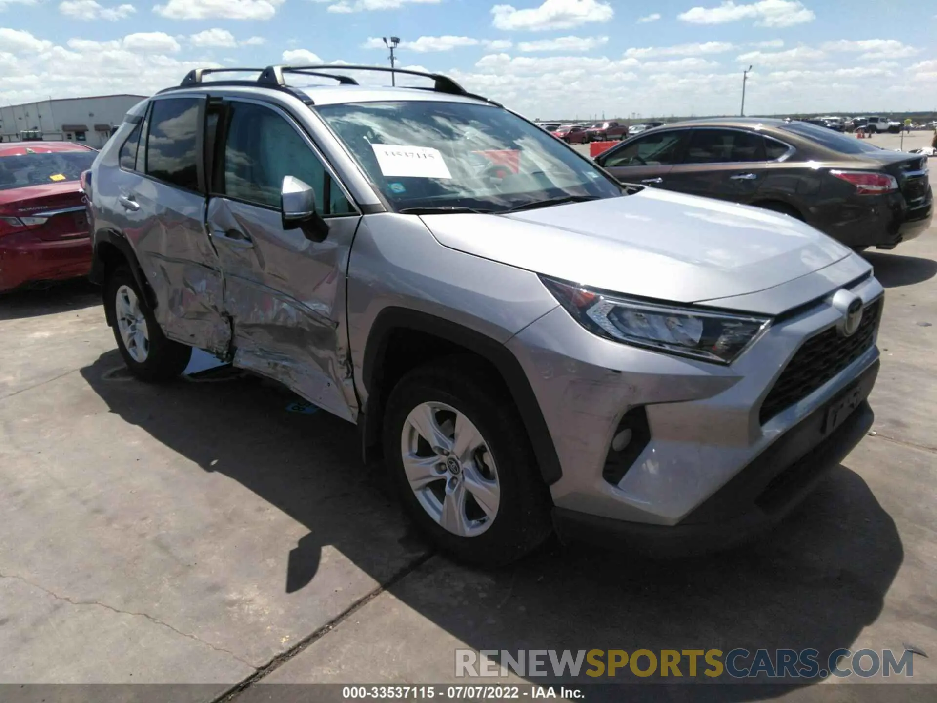 1 fotografías del automóvil dañado 2T3W1RFV6LC066519 TOYOTA RAV4 2020