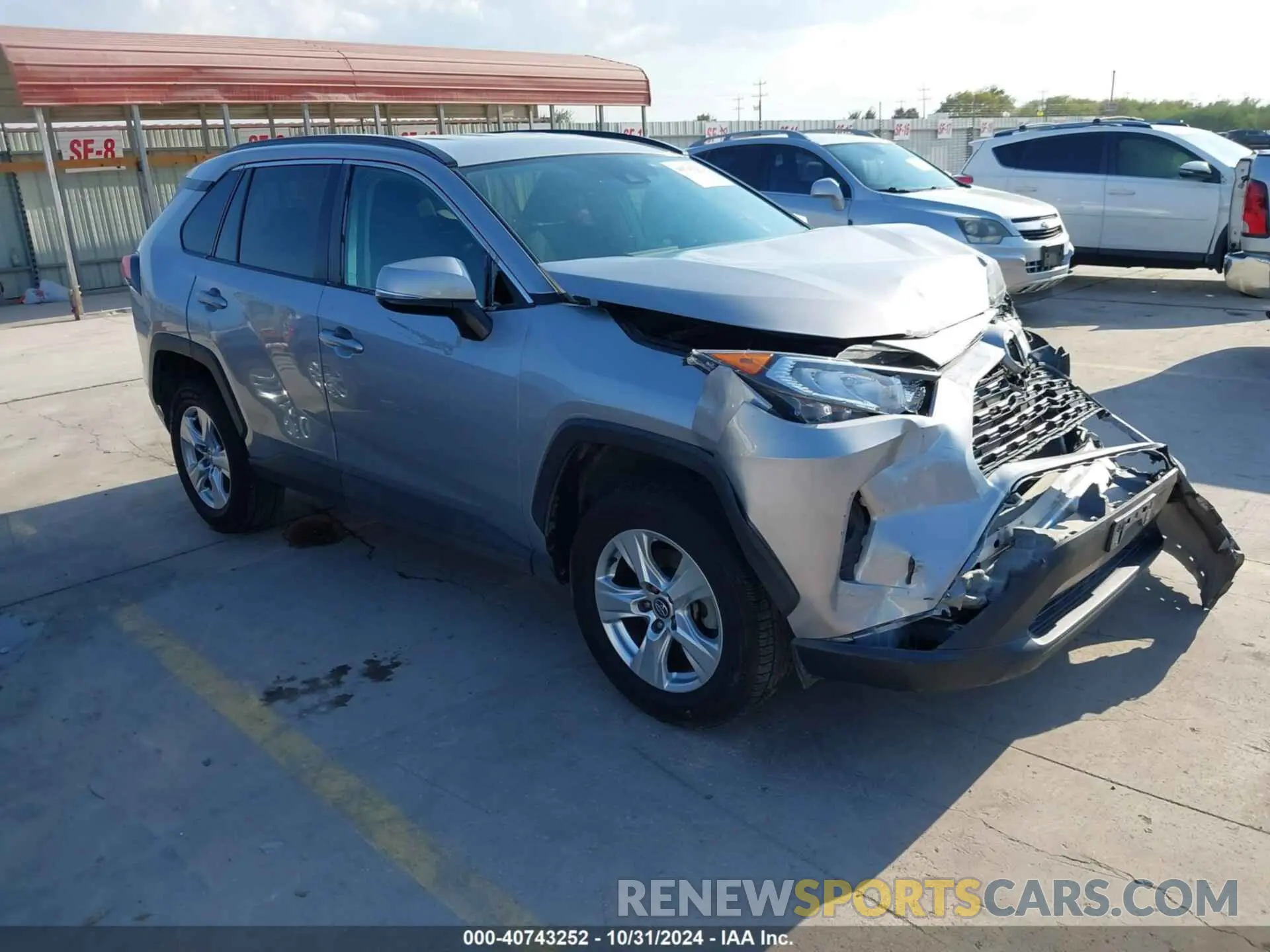 1 fotografías del automóvil dañado 2T3W1RFV6LW082072 TOYOTA RAV4 2020