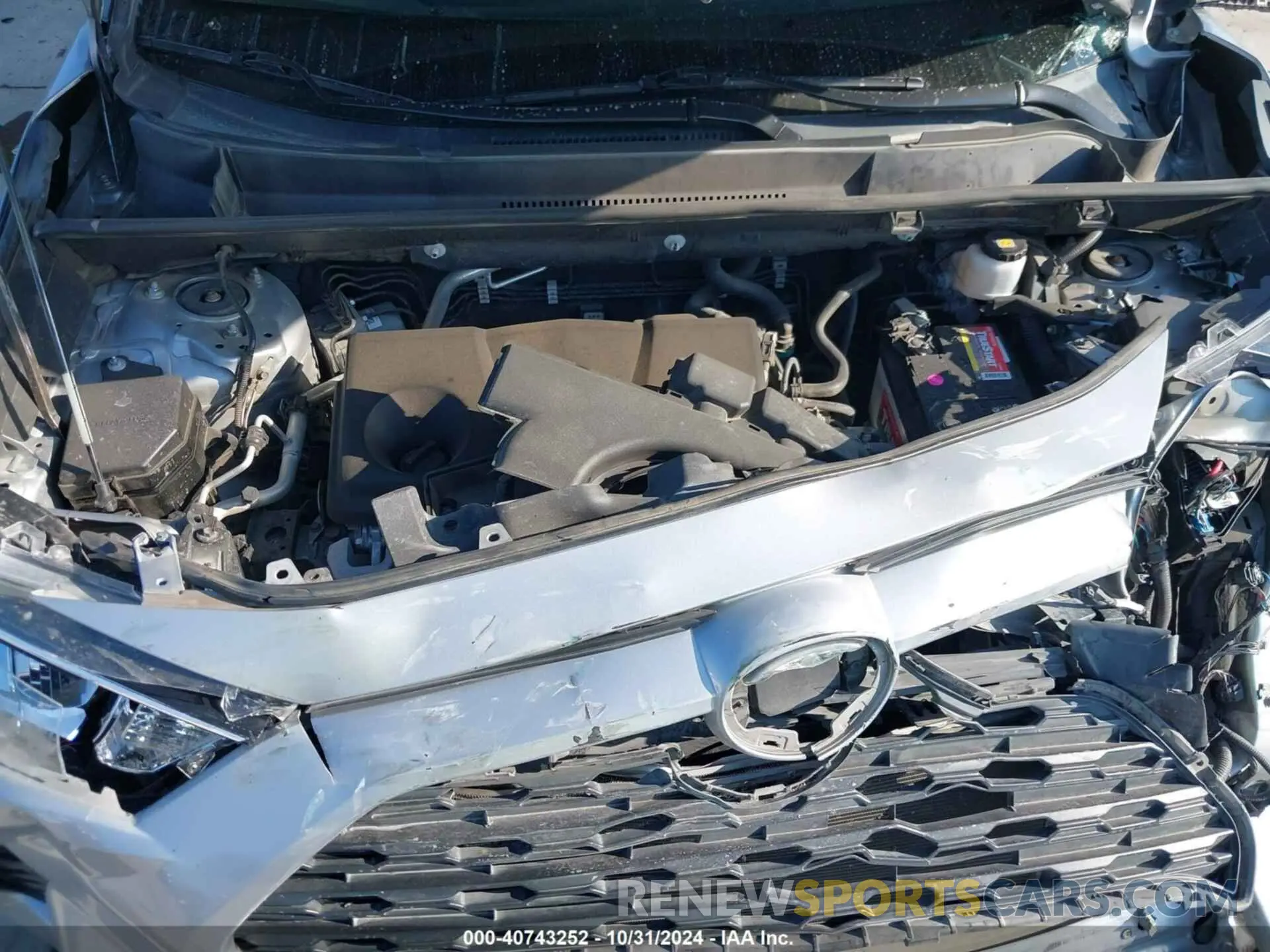 10 fotografías del automóvil dañado 2T3W1RFV6LW082072 TOYOTA RAV4 2020