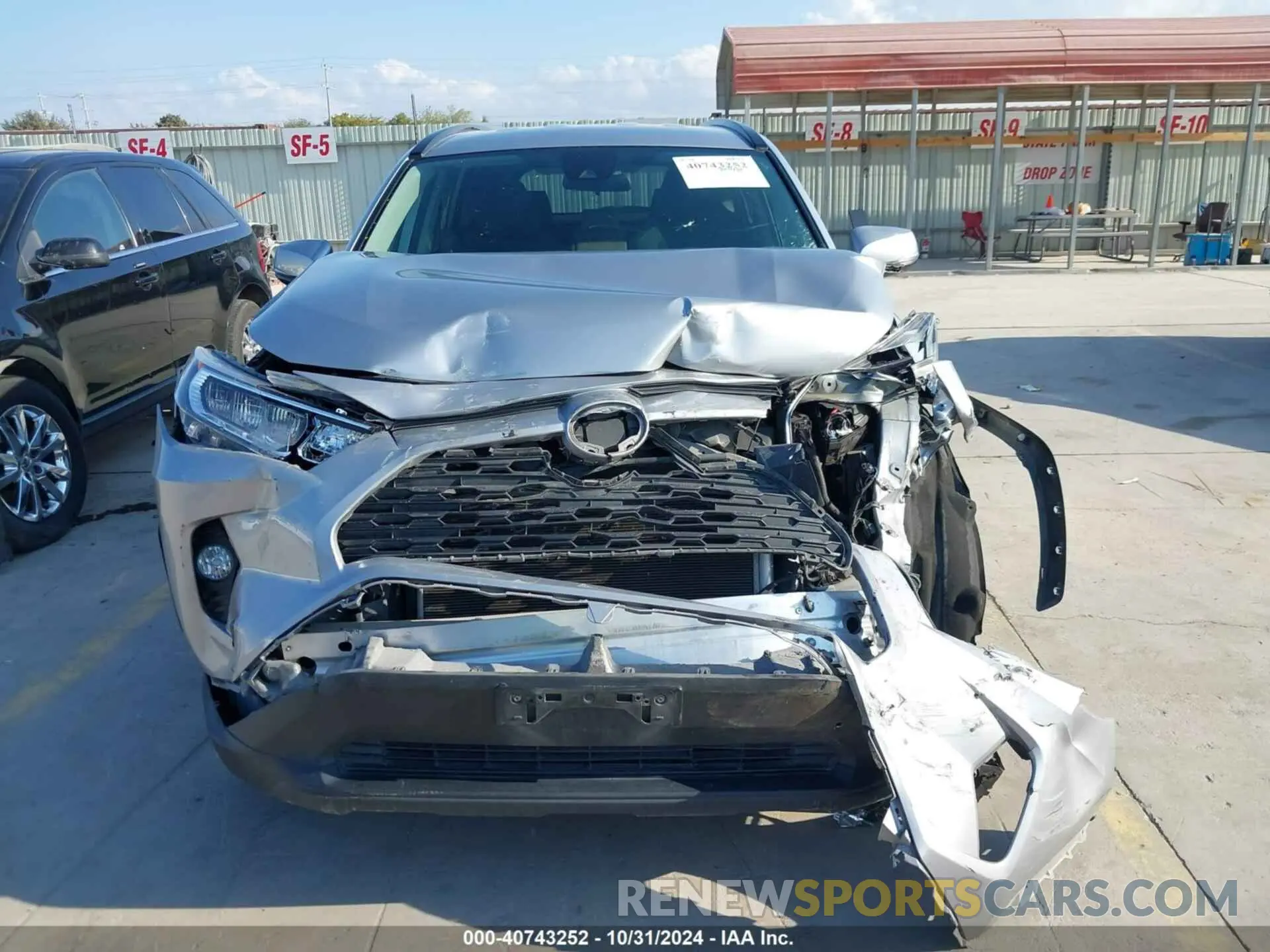 12 fotografías del automóvil dañado 2T3W1RFV6LW082072 TOYOTA RAV4 2020