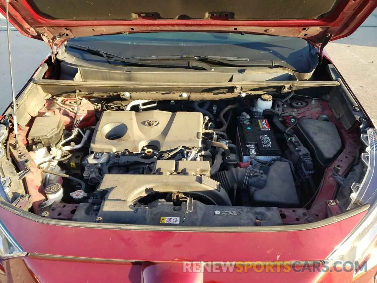 12 fotografías del automóvil dañado 2T3W1RFV6LW083335 TOYOTA RAV4 2020