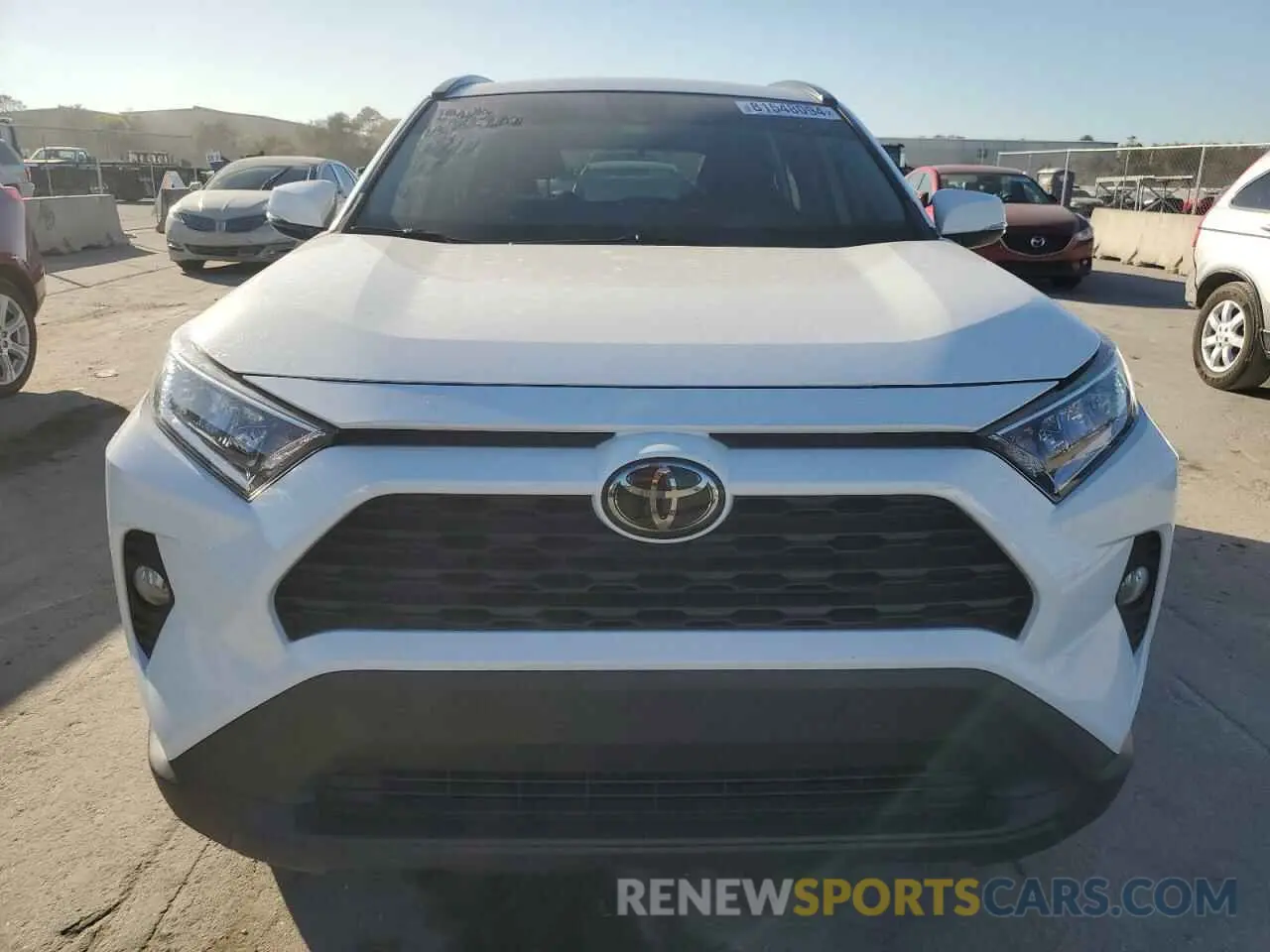 5 fotografías del automóvil dañado 2T3W1RFV6LW093458 TOYOTA RAV4 2020