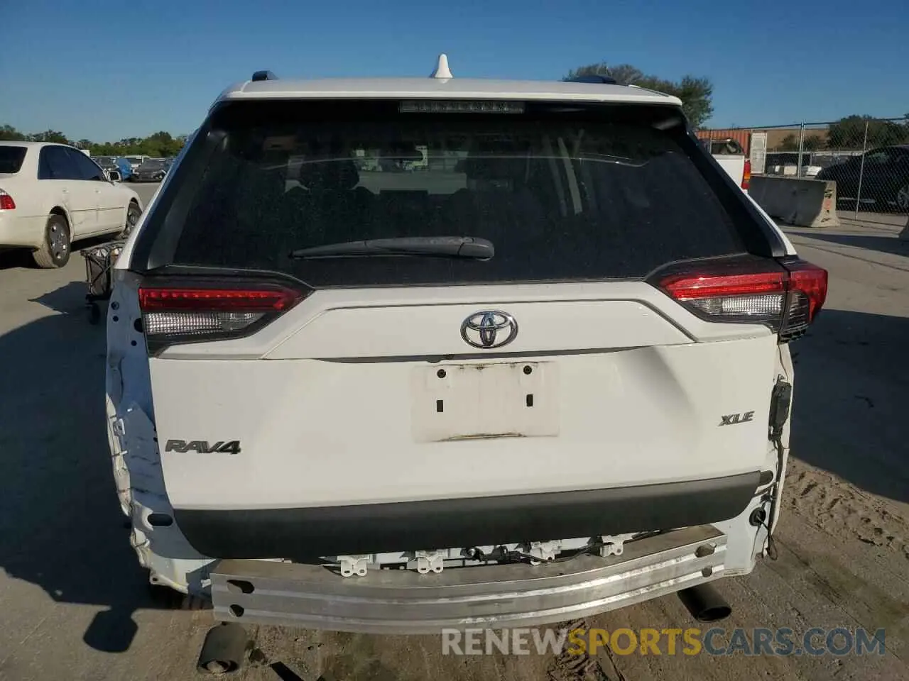 6 fotografías del automóvil dañado 2T3W1RFV6LW093458 TOYOTA RAV4 2020