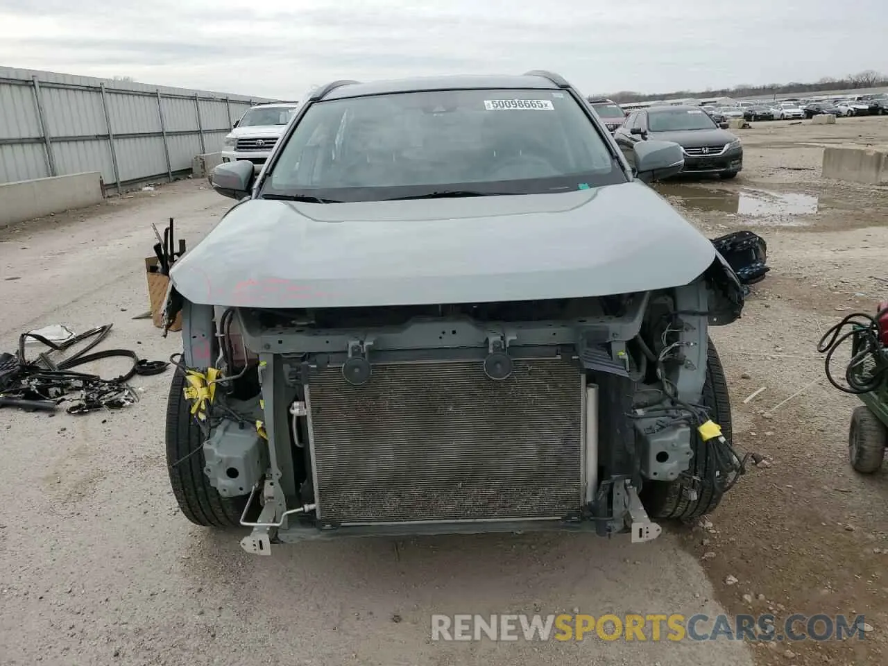 5 fotografías del automóvil dañado 2T3W1RFV7LC043878 TOYOTA RAV4 2020